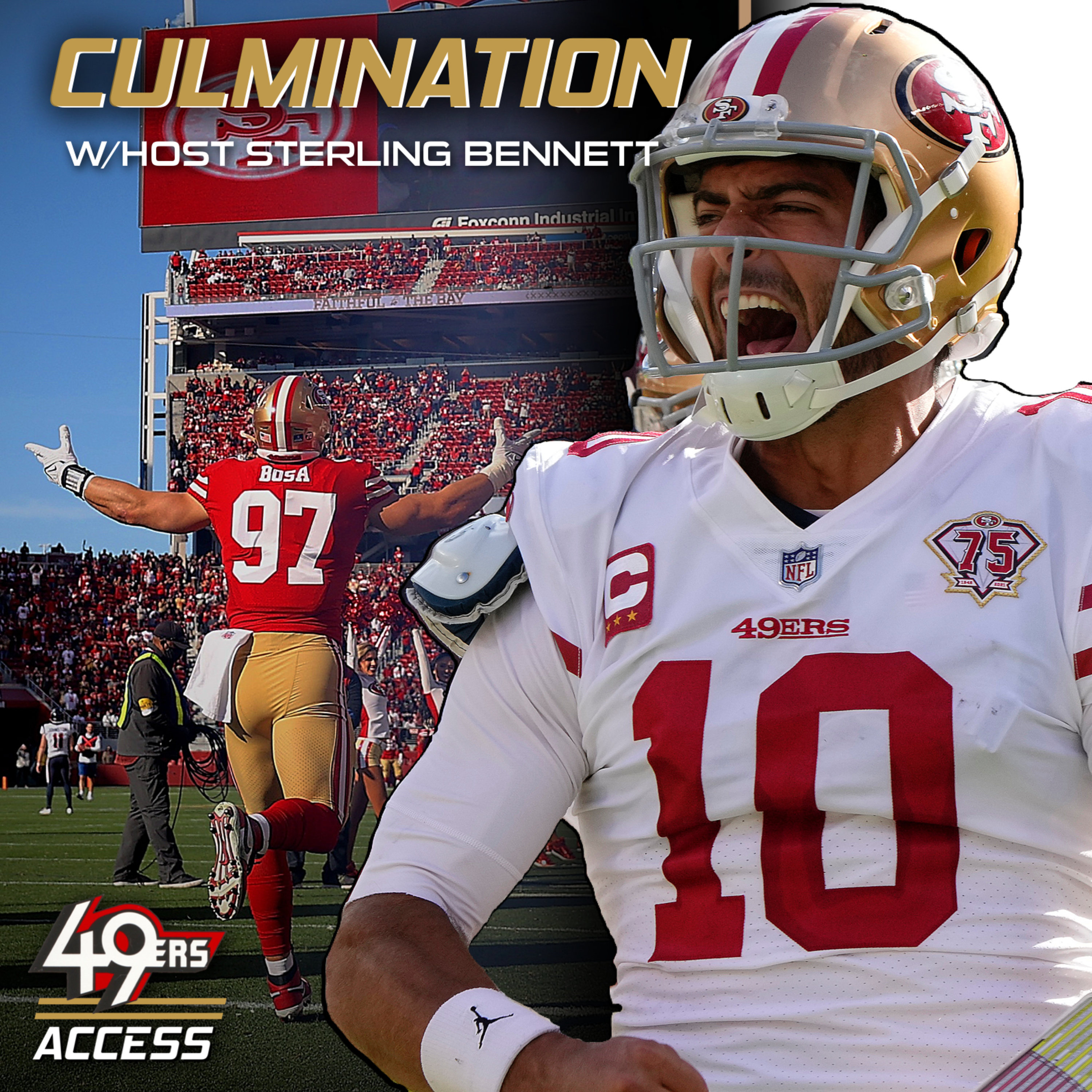 CULMINATION: Preview of the 49ers Week 18 matchup vs. Los Angeles Rams, Who's starting at QB: Jimmy Garoppolo or Trey Lance & Is this Season a Success of Failure episode artwork