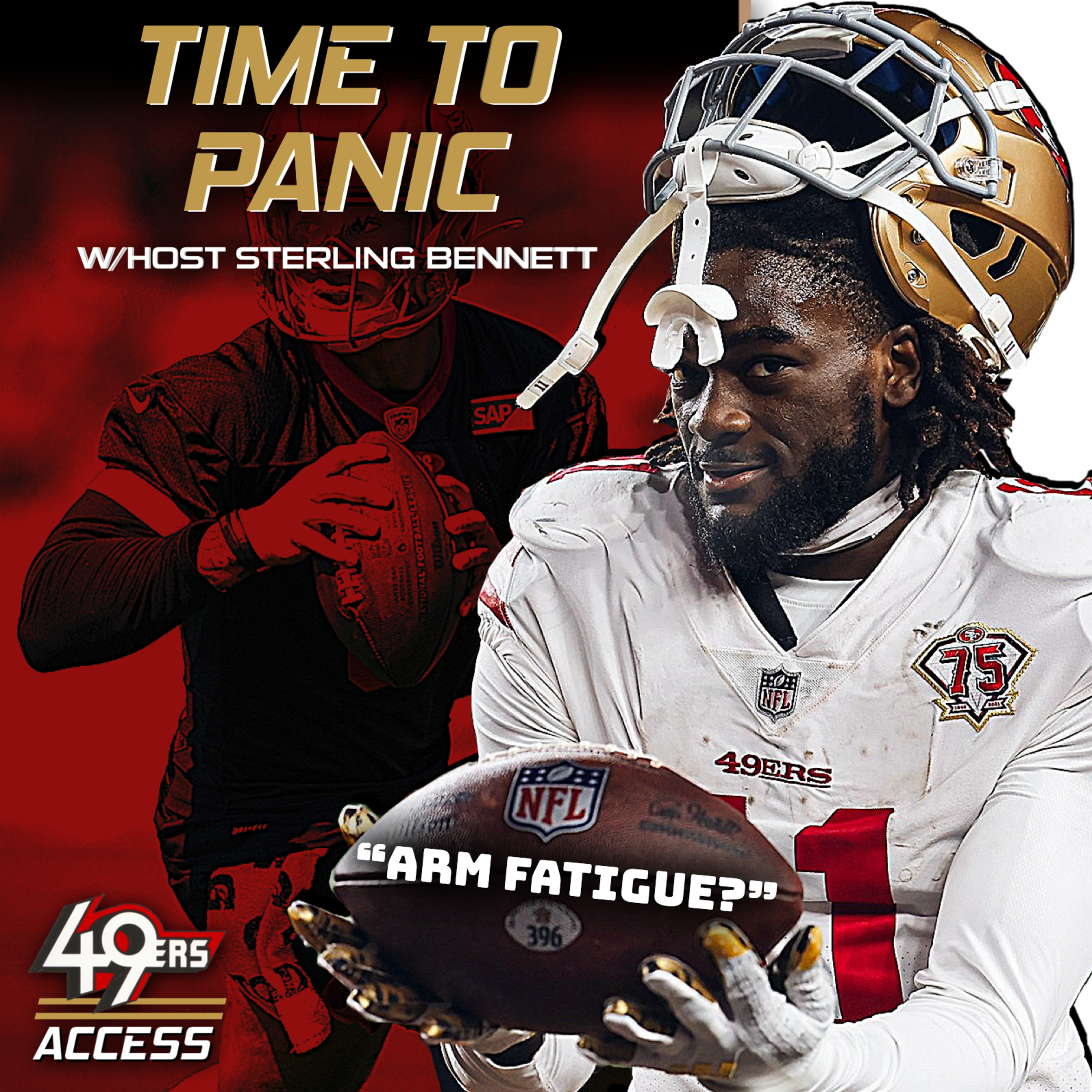TIME TO PANIC: Why Brandon Aiyuk starting fights at practice is a good thing, Are Trey Lance's struggles a Concern & Takeaways from Week 2 of Training Camp episode artwork