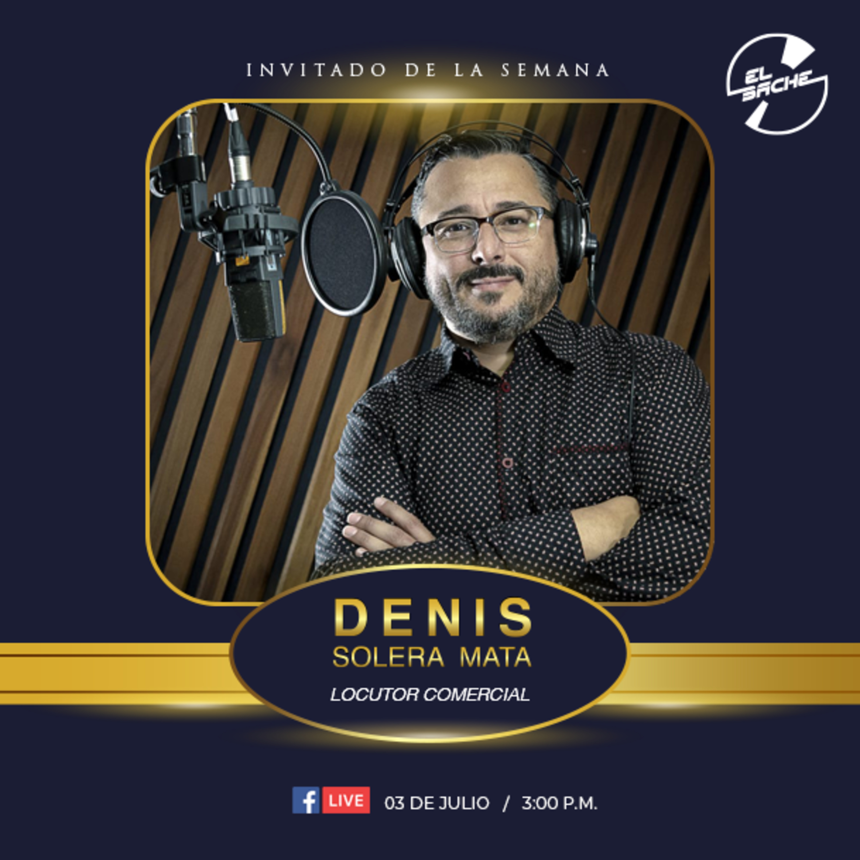 El Bache Séptimo Programa Denis Solera Mata. episode artwork