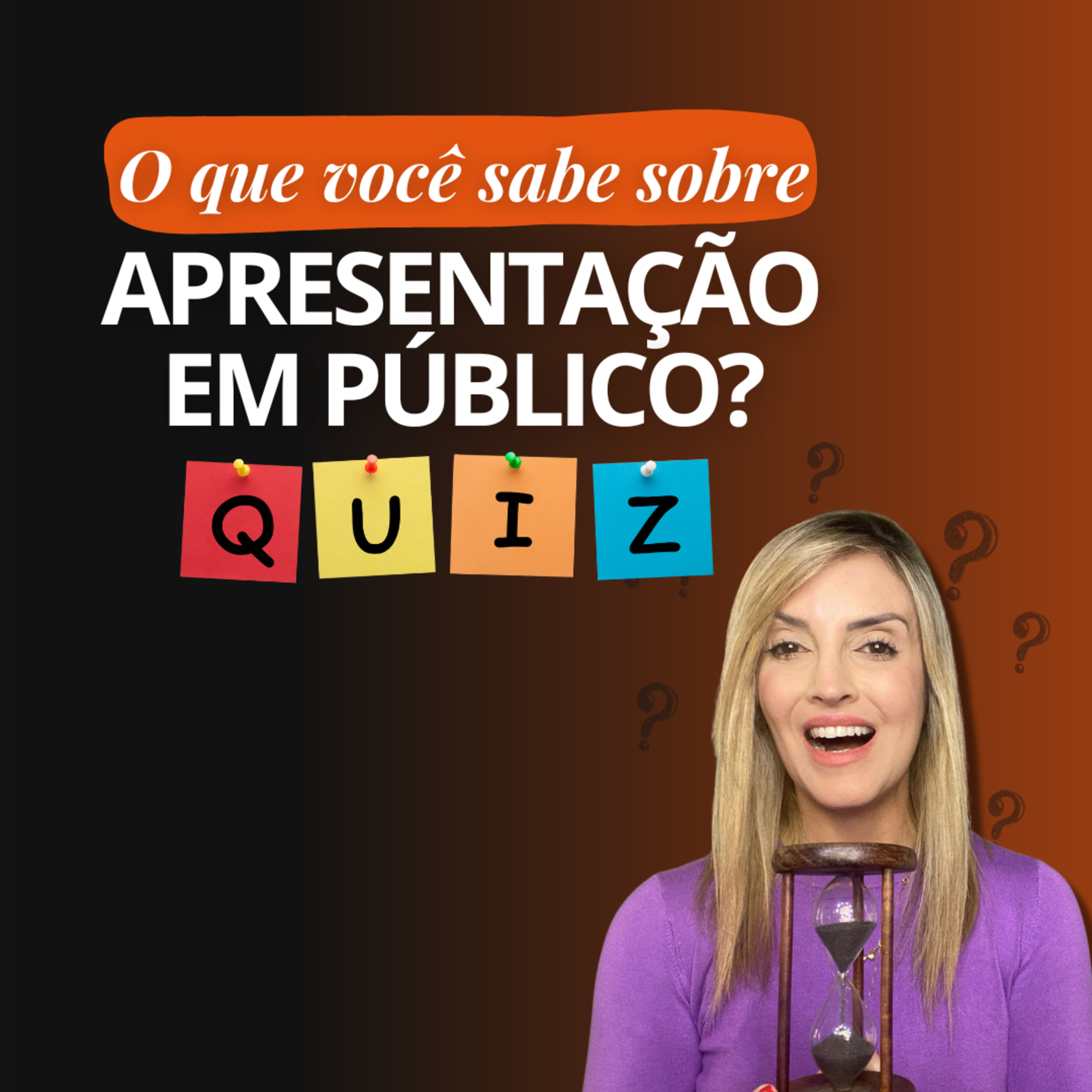 DICAS básicas sobre Apresentação em público: QUIZ episode artwork