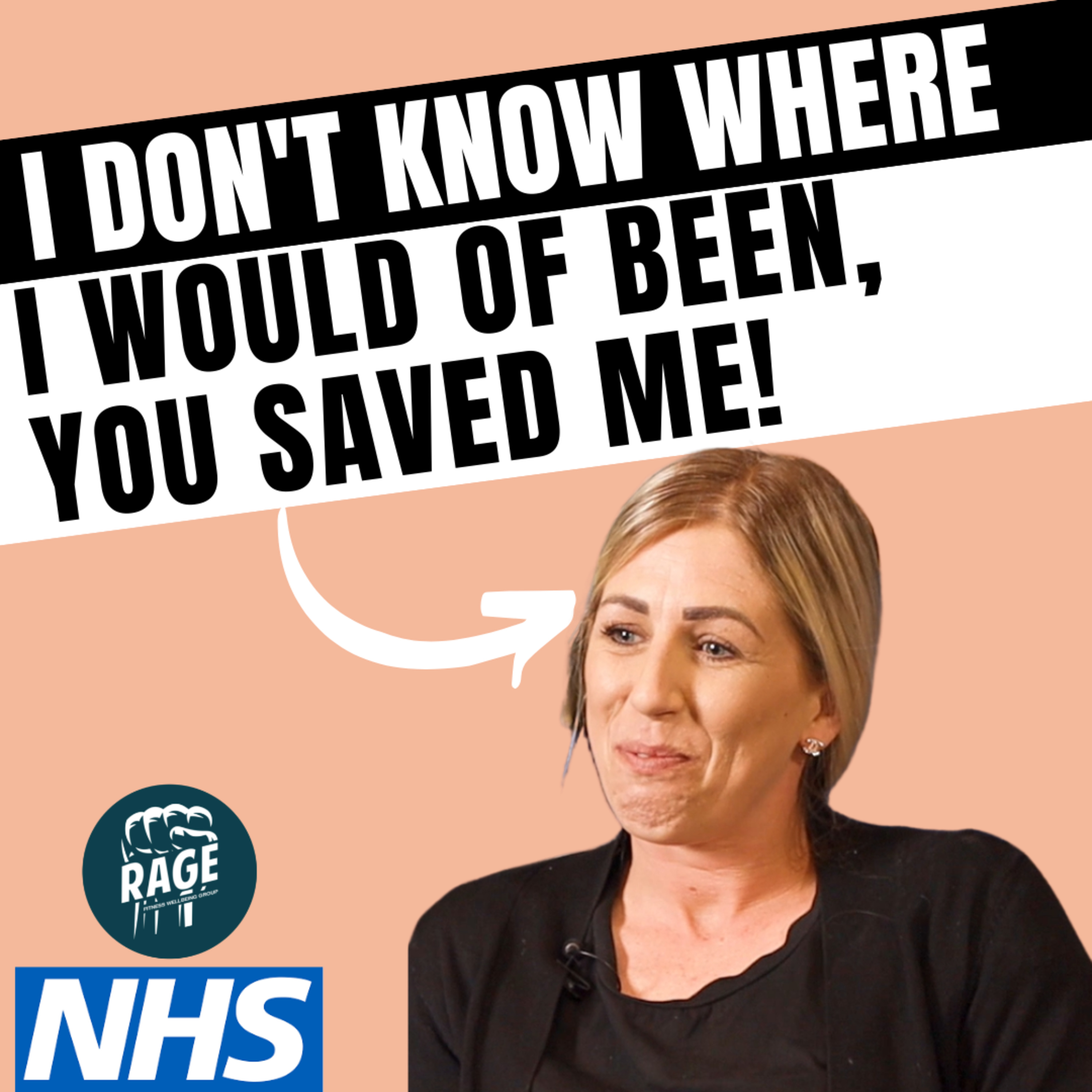 Rage Fitness NHS Wellbeing Programme - Interview Natalie episode artwork