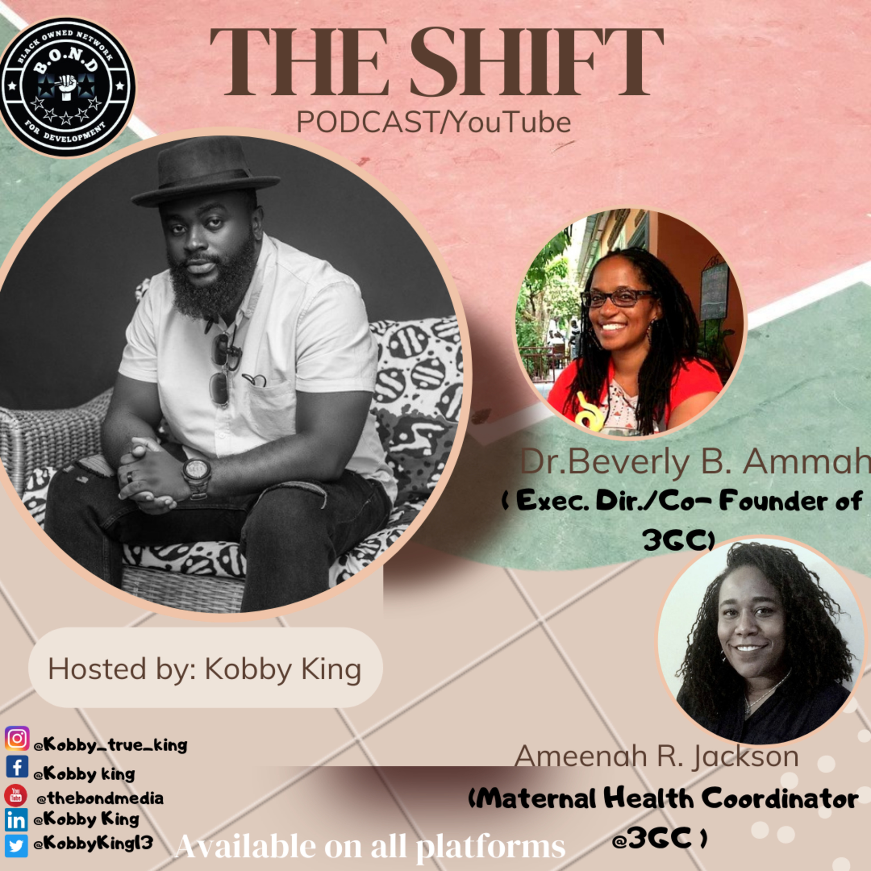 3GC (Give, Gain , Grow Collaborative) on THE SHIFT , Hosted by KOBBY KING .