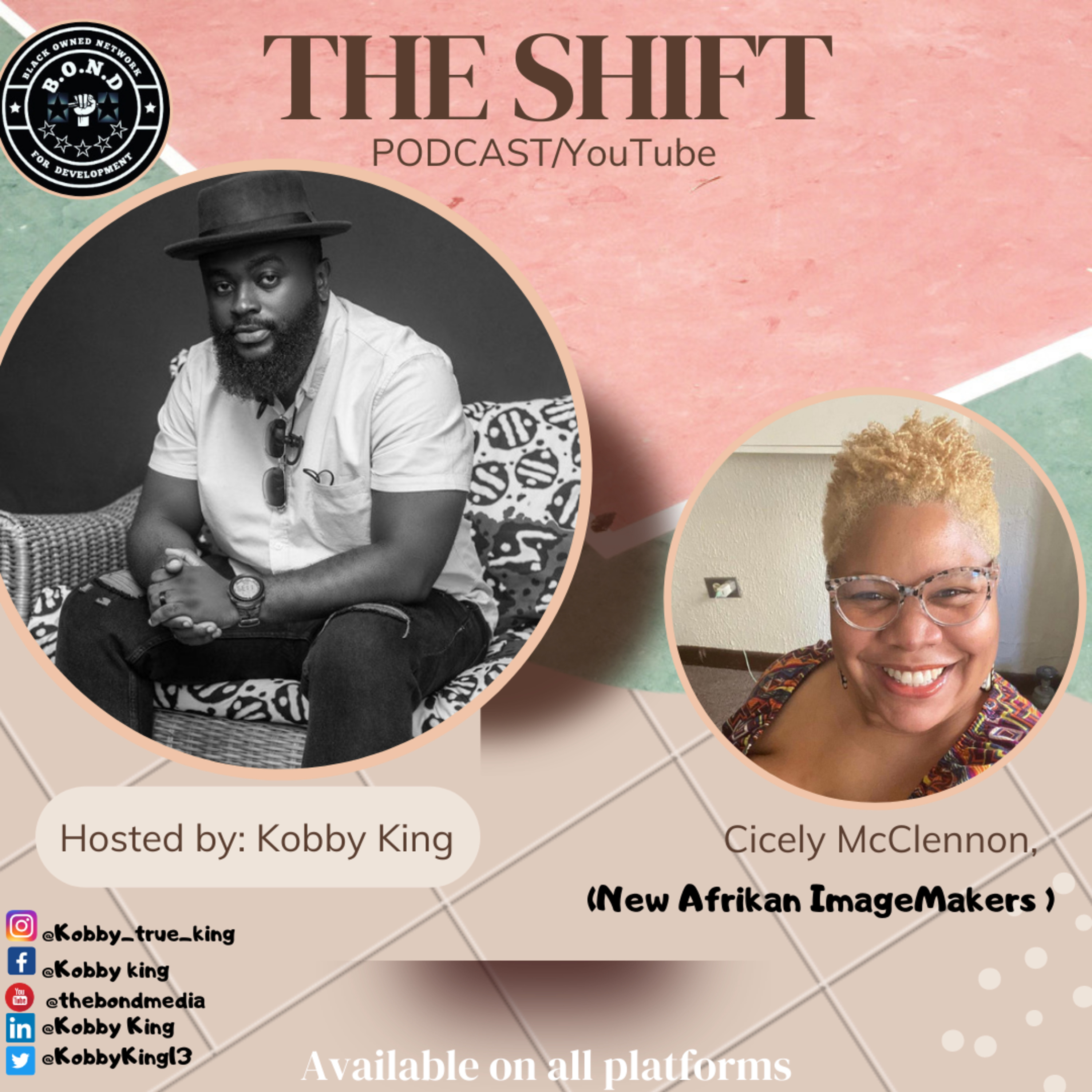 Cicely McClennon on The Shift . Hosted By Kobby King