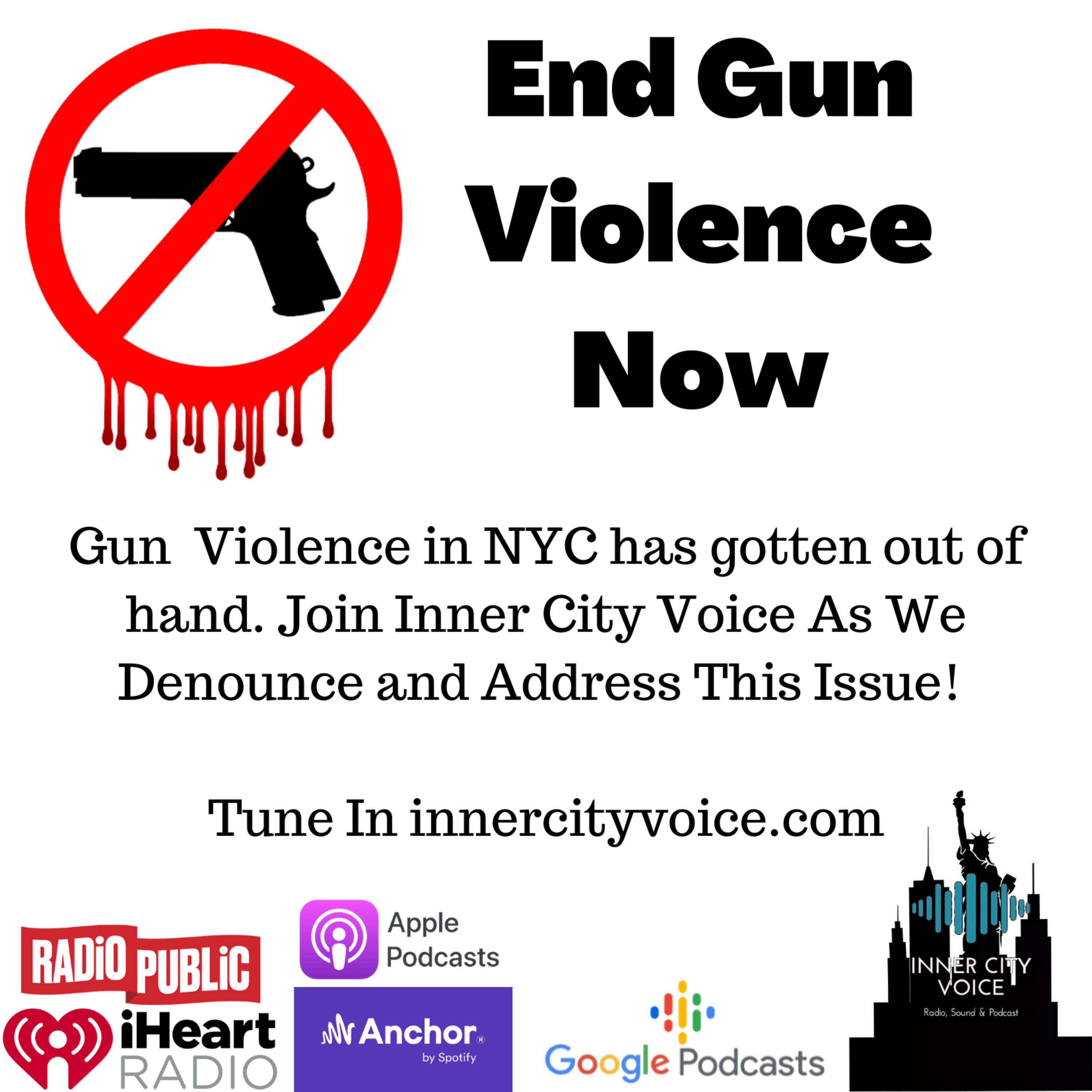 END GUN VIOLENCE NOW. episode artwork