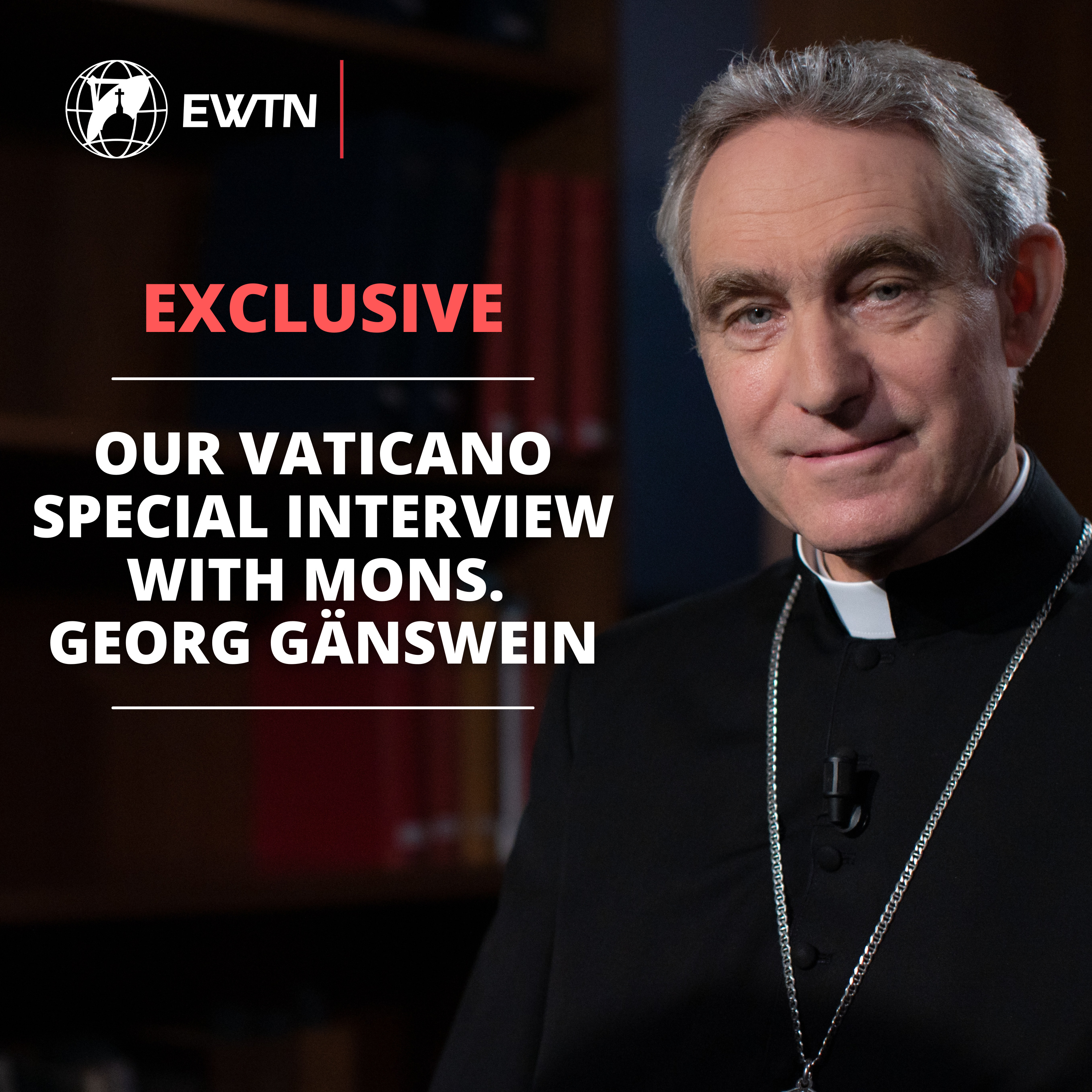 EWTN exclusive interview with Archbishop Ganswein on Benedict XVI's response to Munich report episode artwork