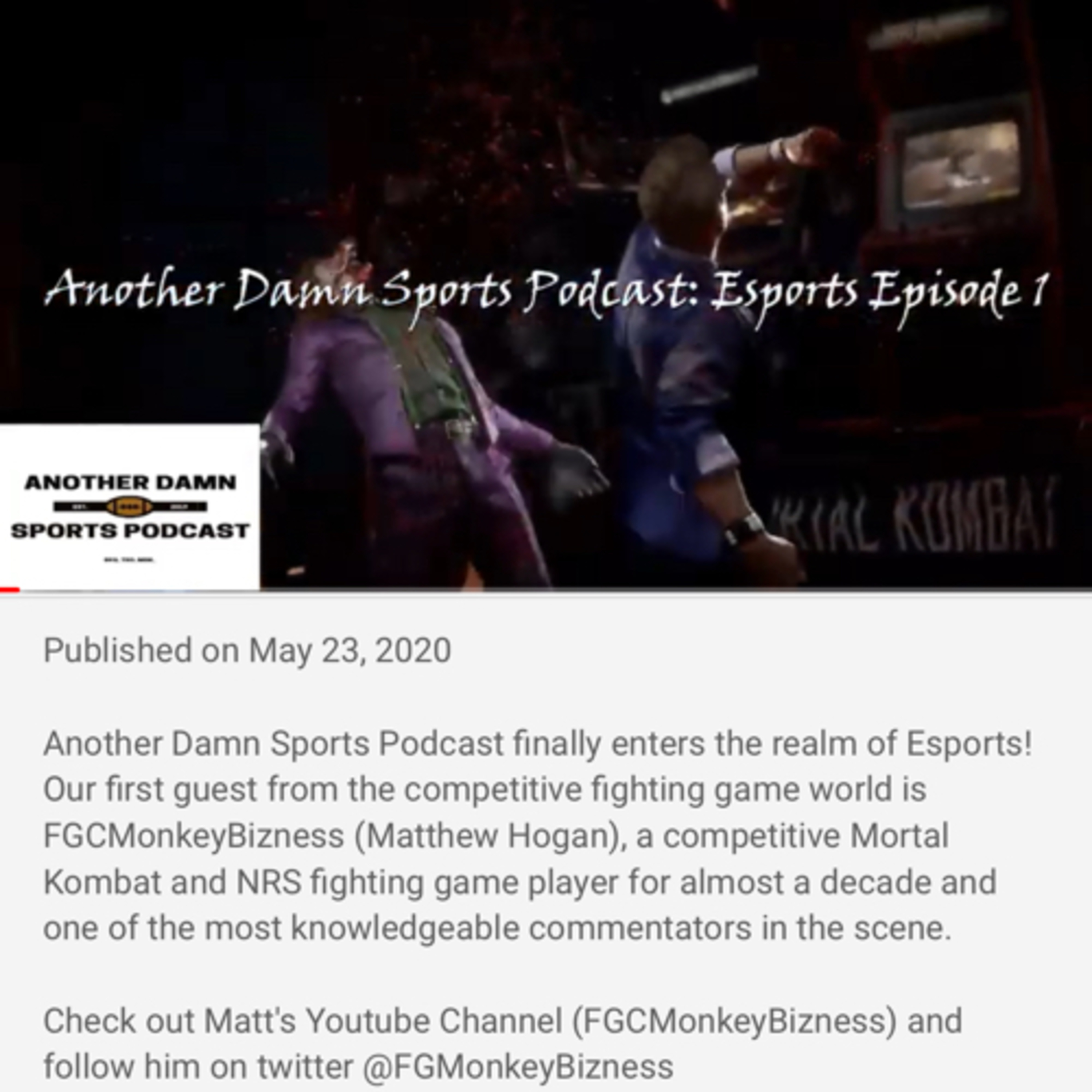 Another Damn Sports Podcast