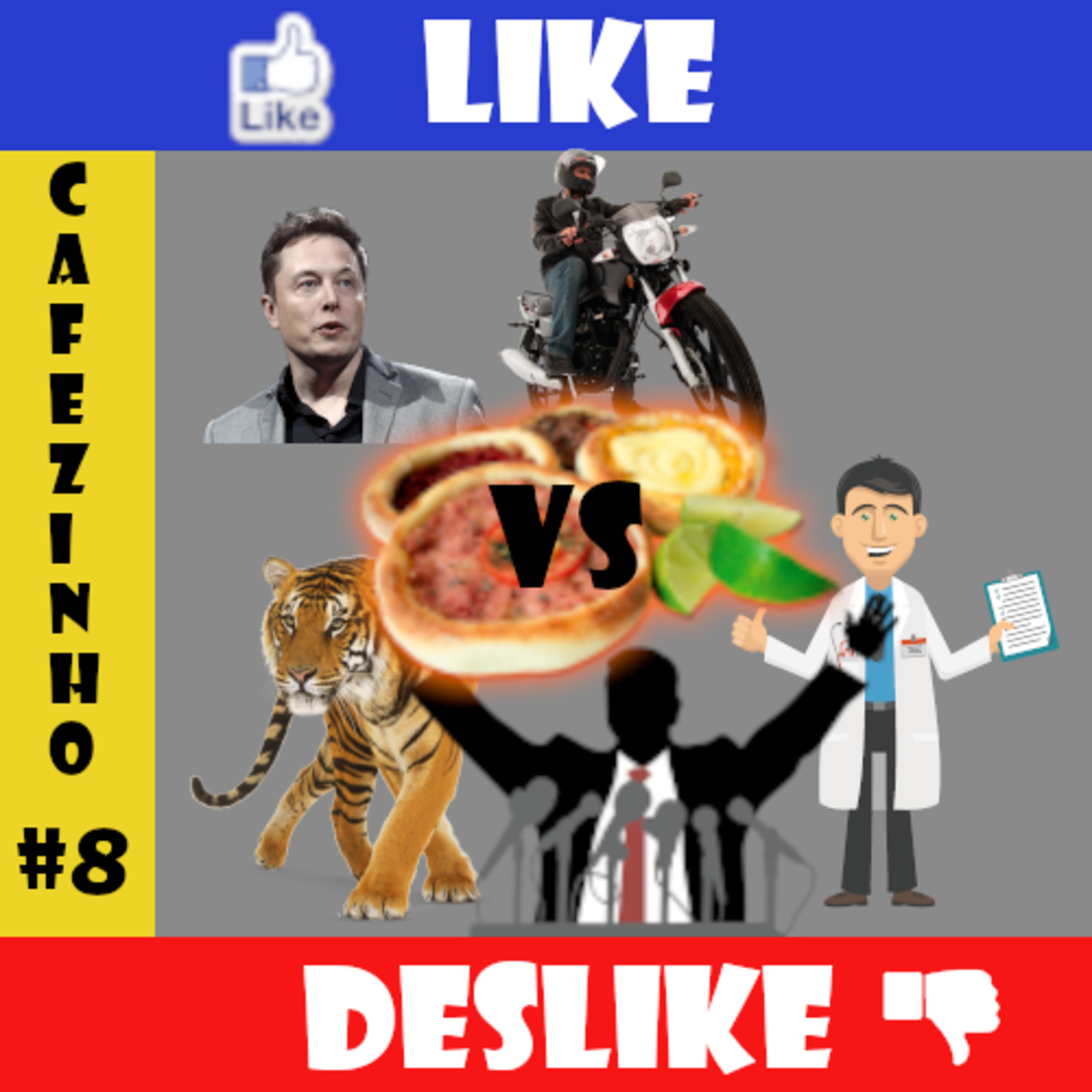 CaféZinho #8 - Like ou Deslike? episode artwork