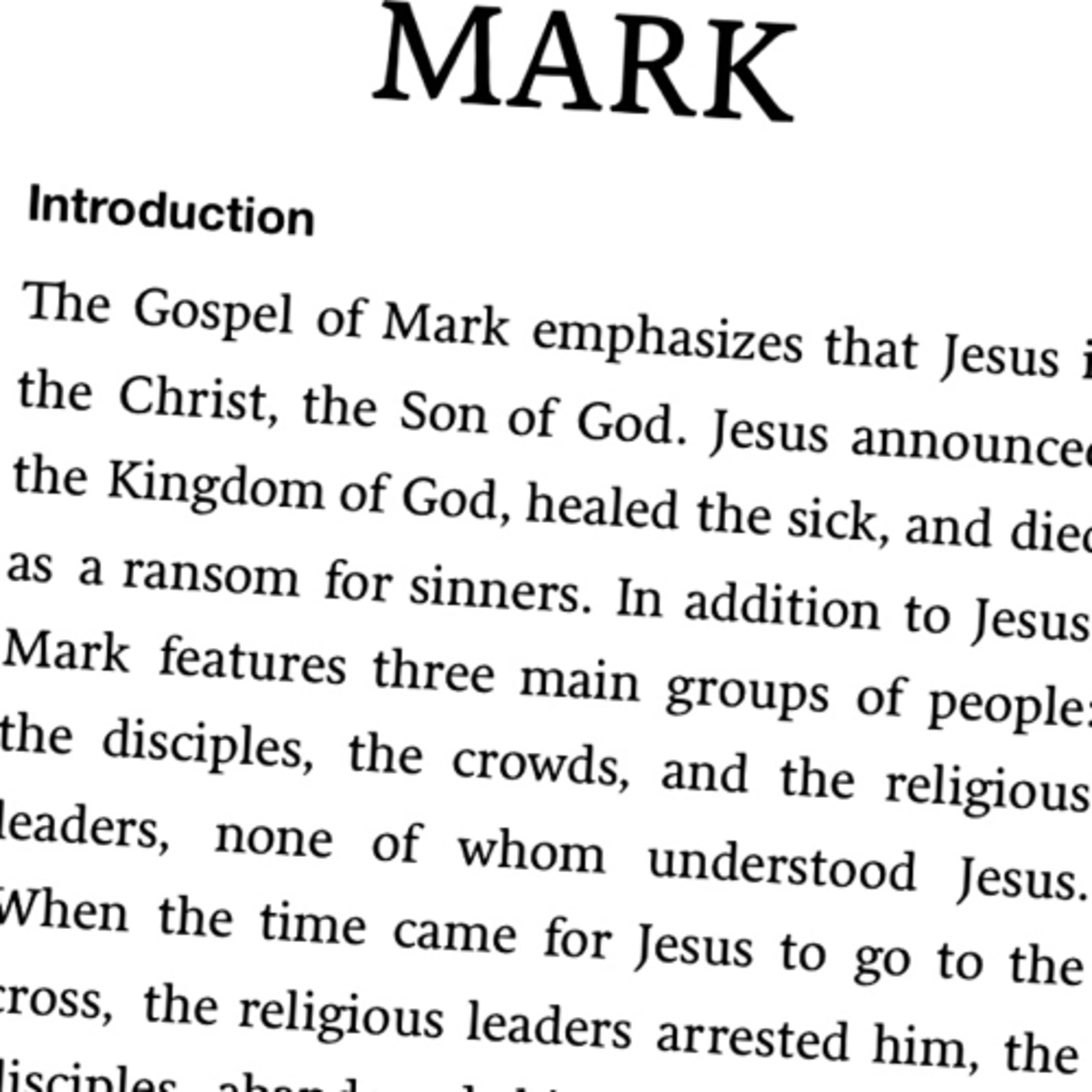 Mark 6:6b-30 episode artwork