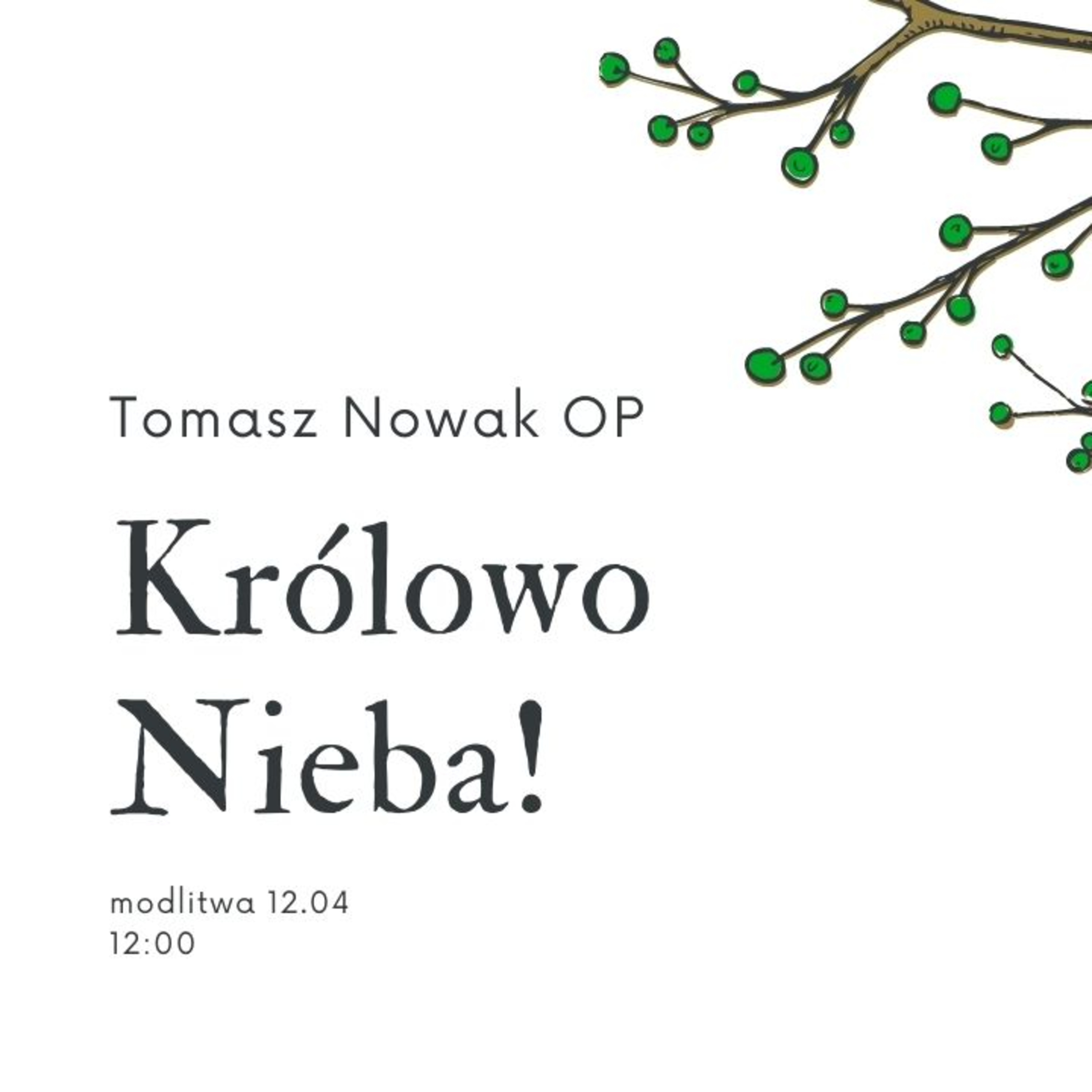 KRÓLOWO NIEBA // modlitwa 12.04.2021 episode artwork