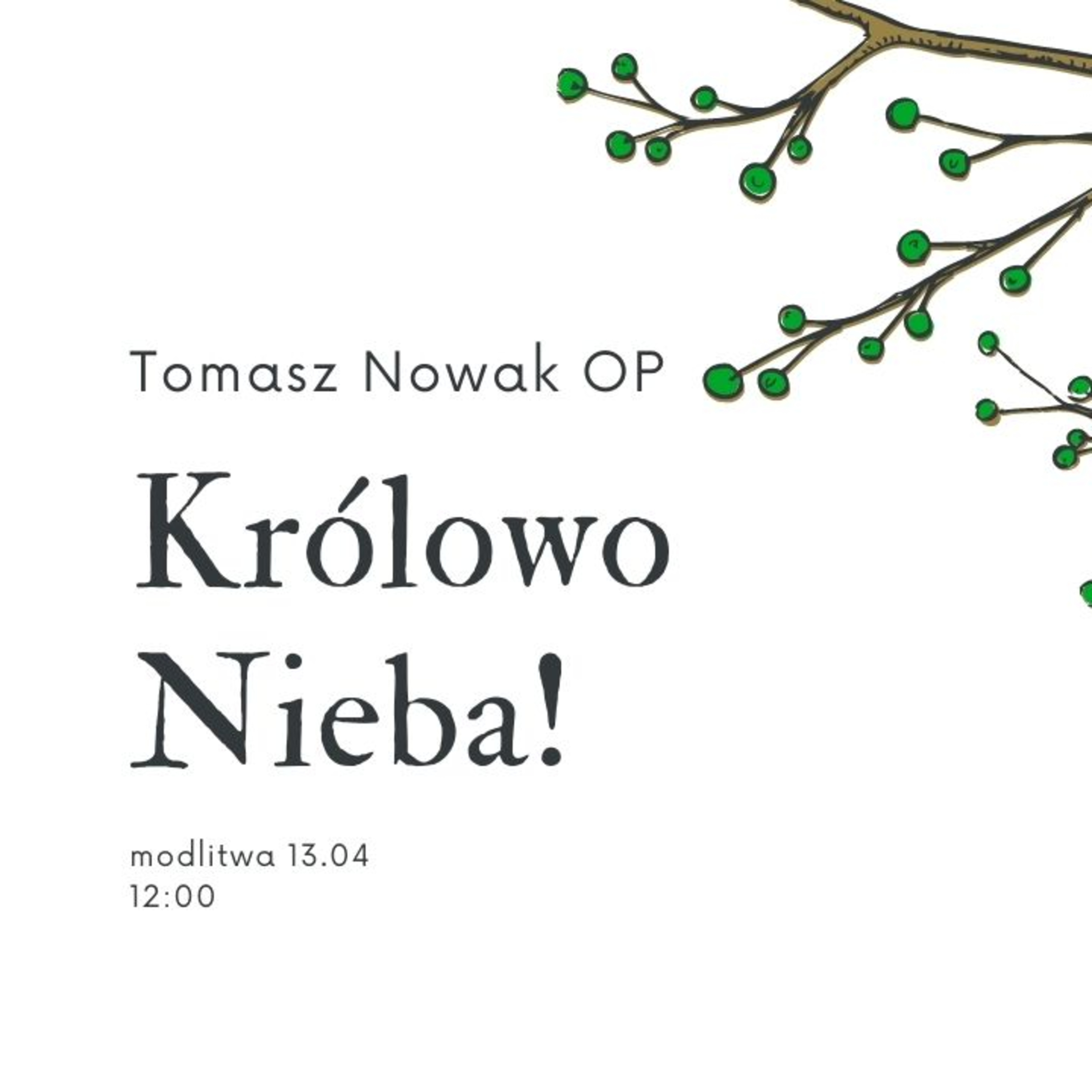 KRÓLOWO NIEBA // modlitwa 13.04.2021 episode artwork