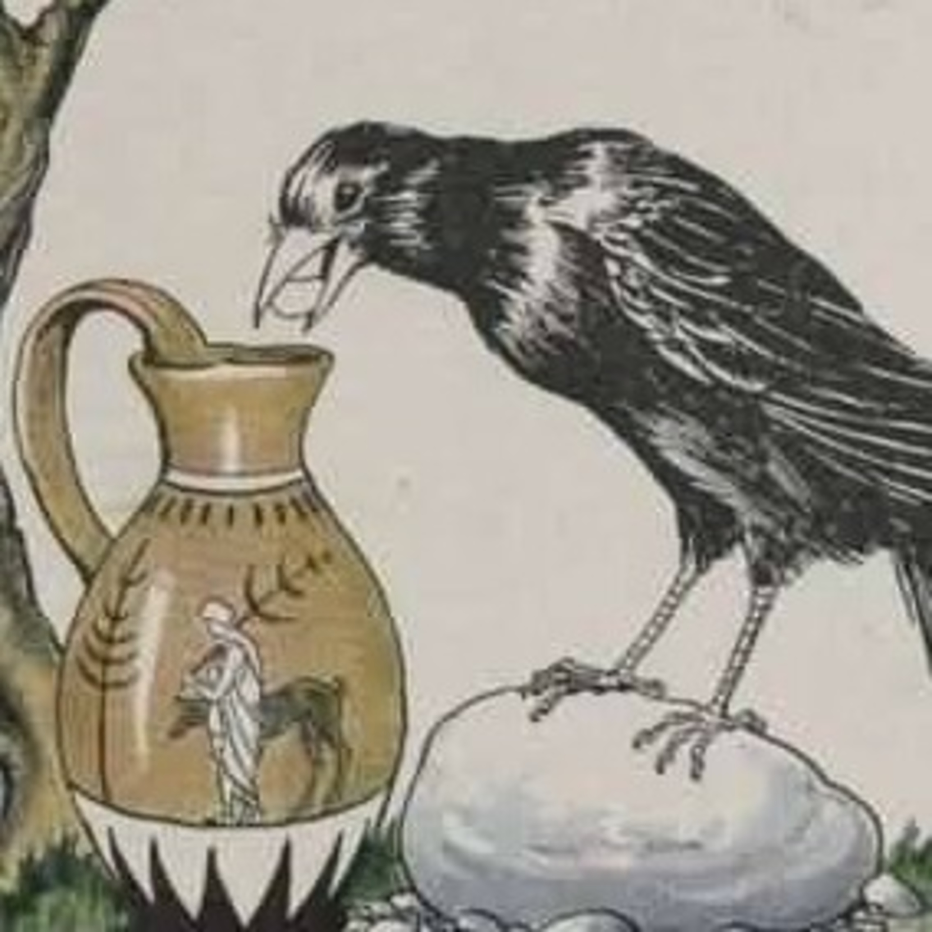 Burung Gagak Yang Gigih