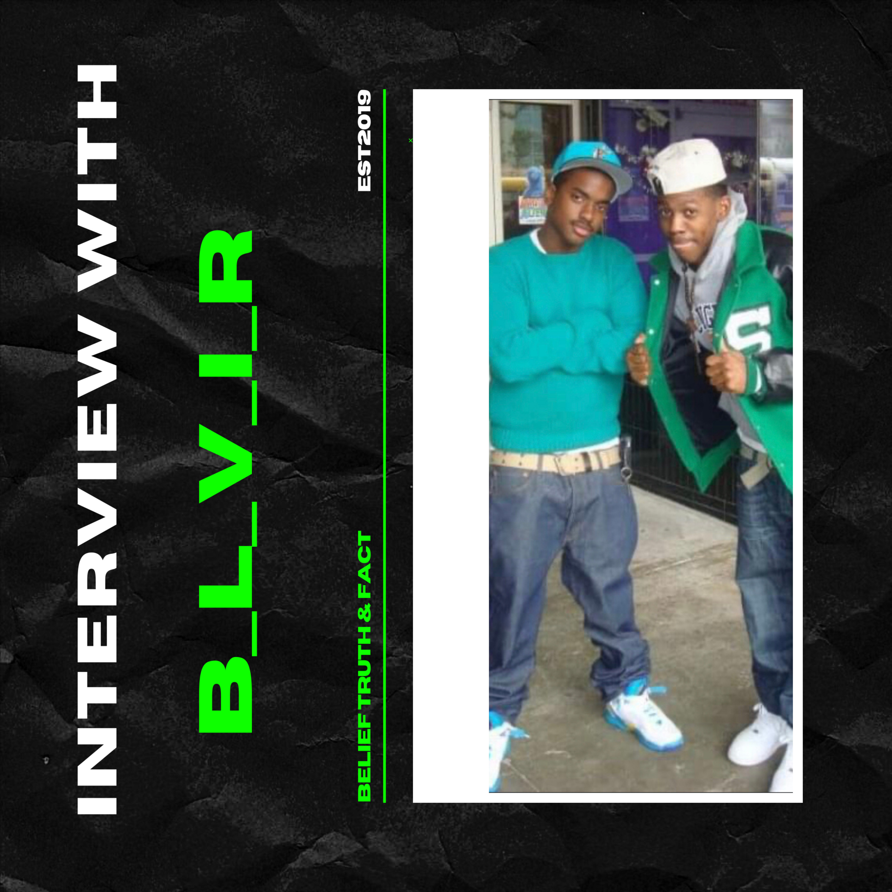 Interview with my guy Blair with Leo Rich sitting in episode artwork