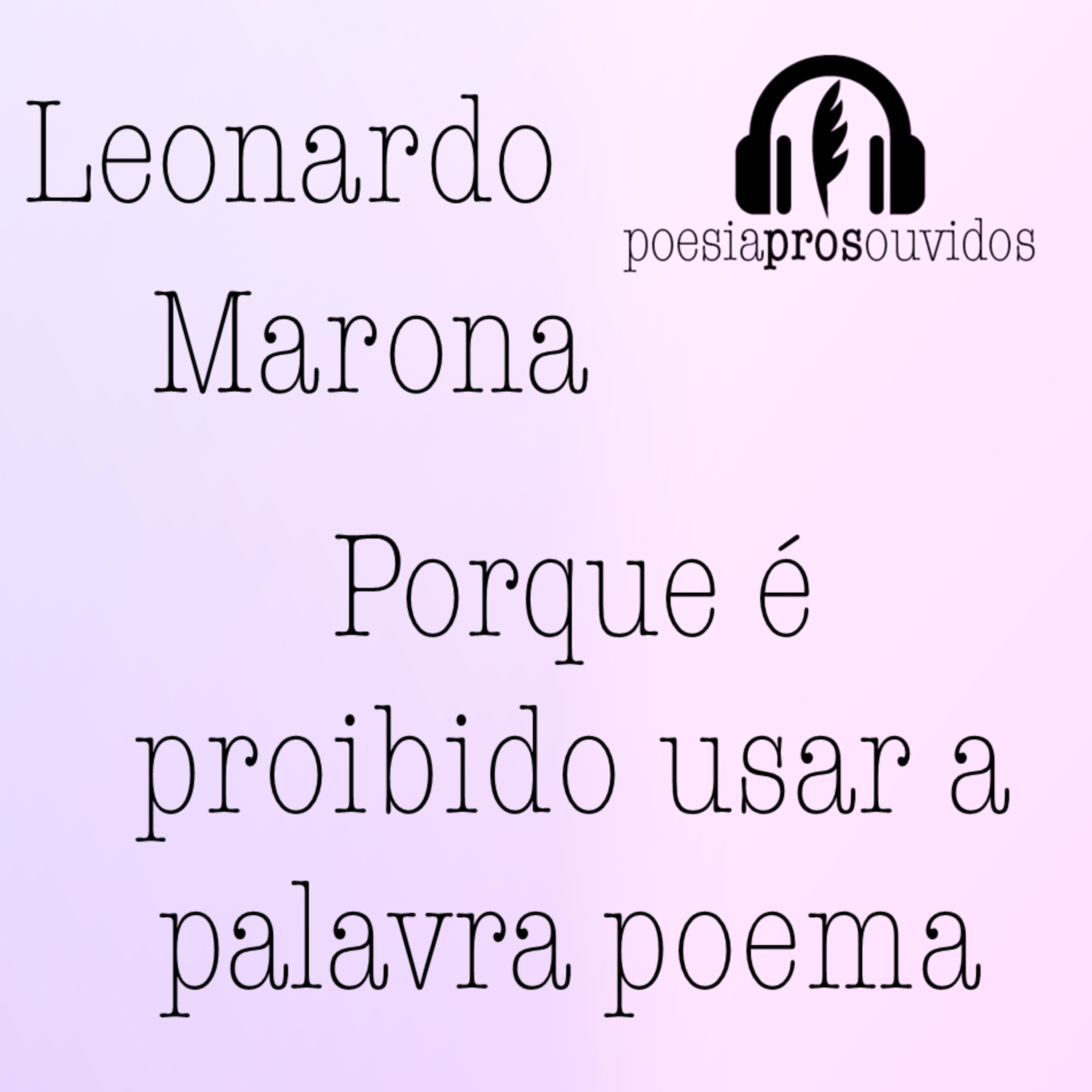 poesia pros ouvidos