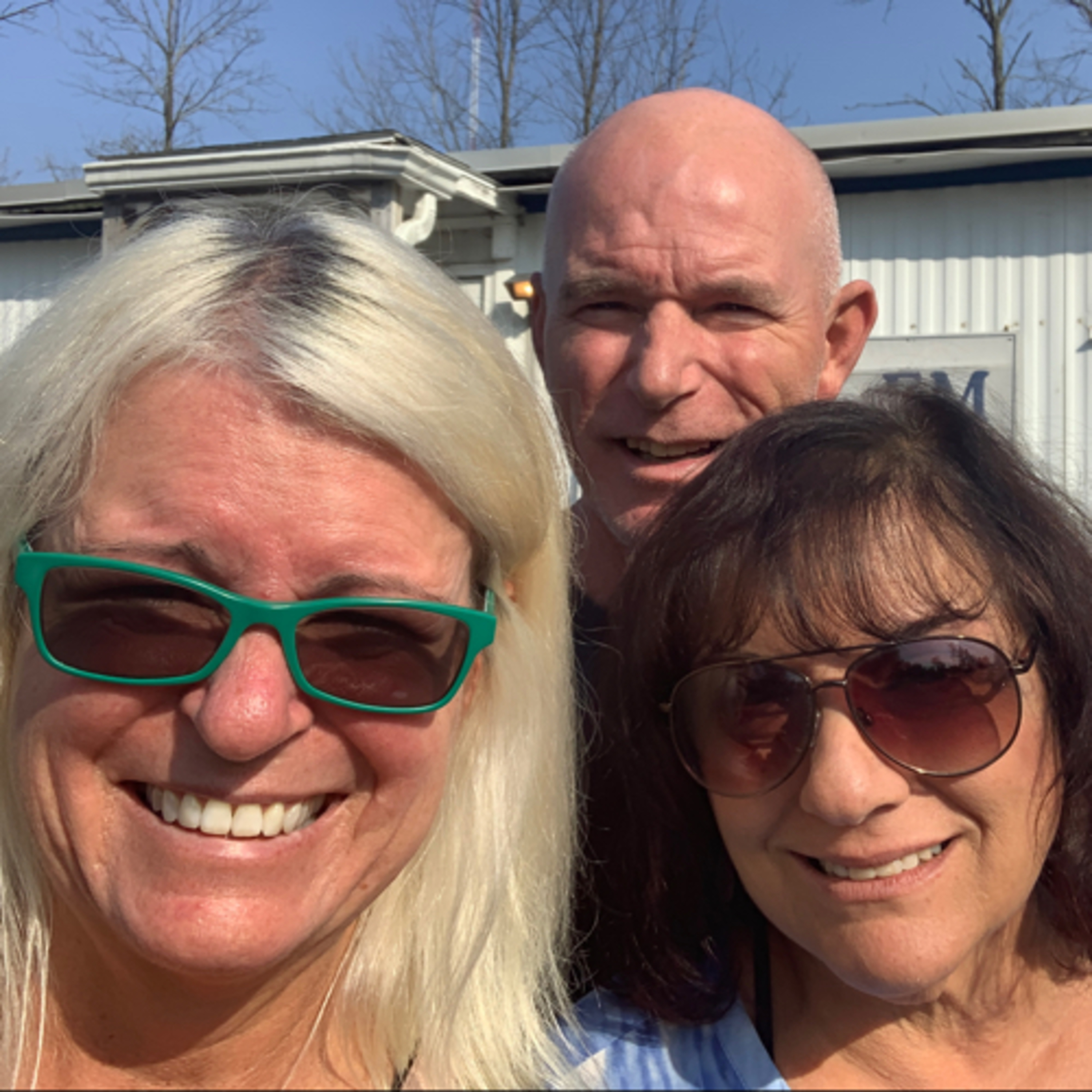 Face to Face with hosts Tina & Karen with Rick & Snozzle