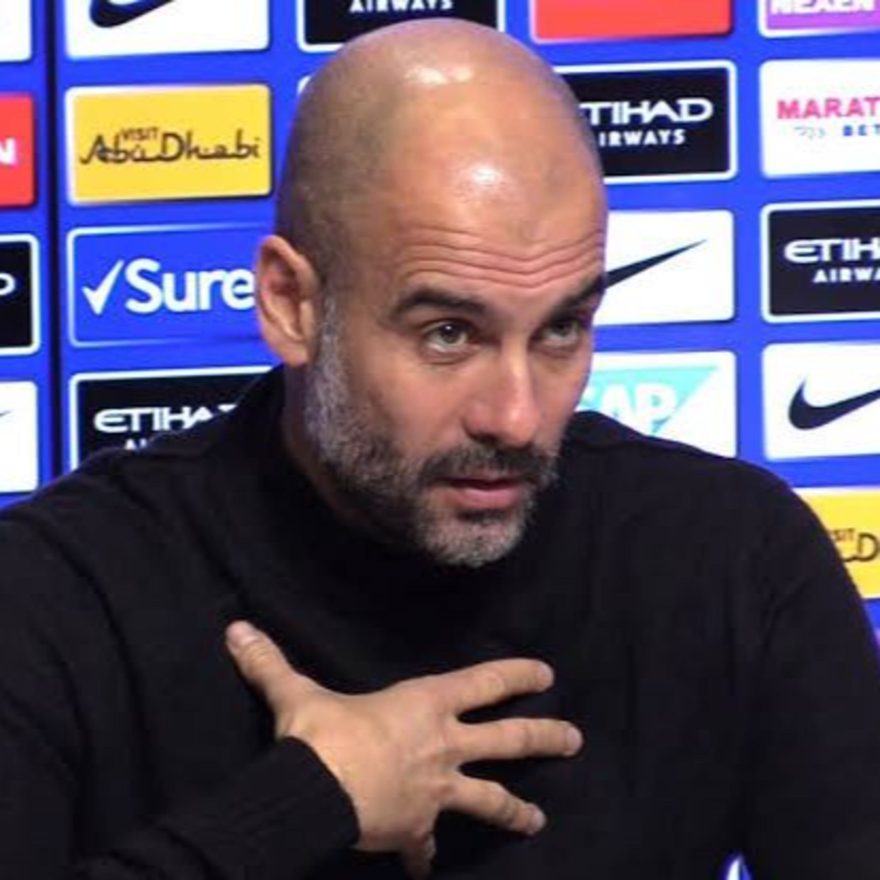 Pep Guardiola analyses Manchester City victory over Atletico Madrid. episode artwork