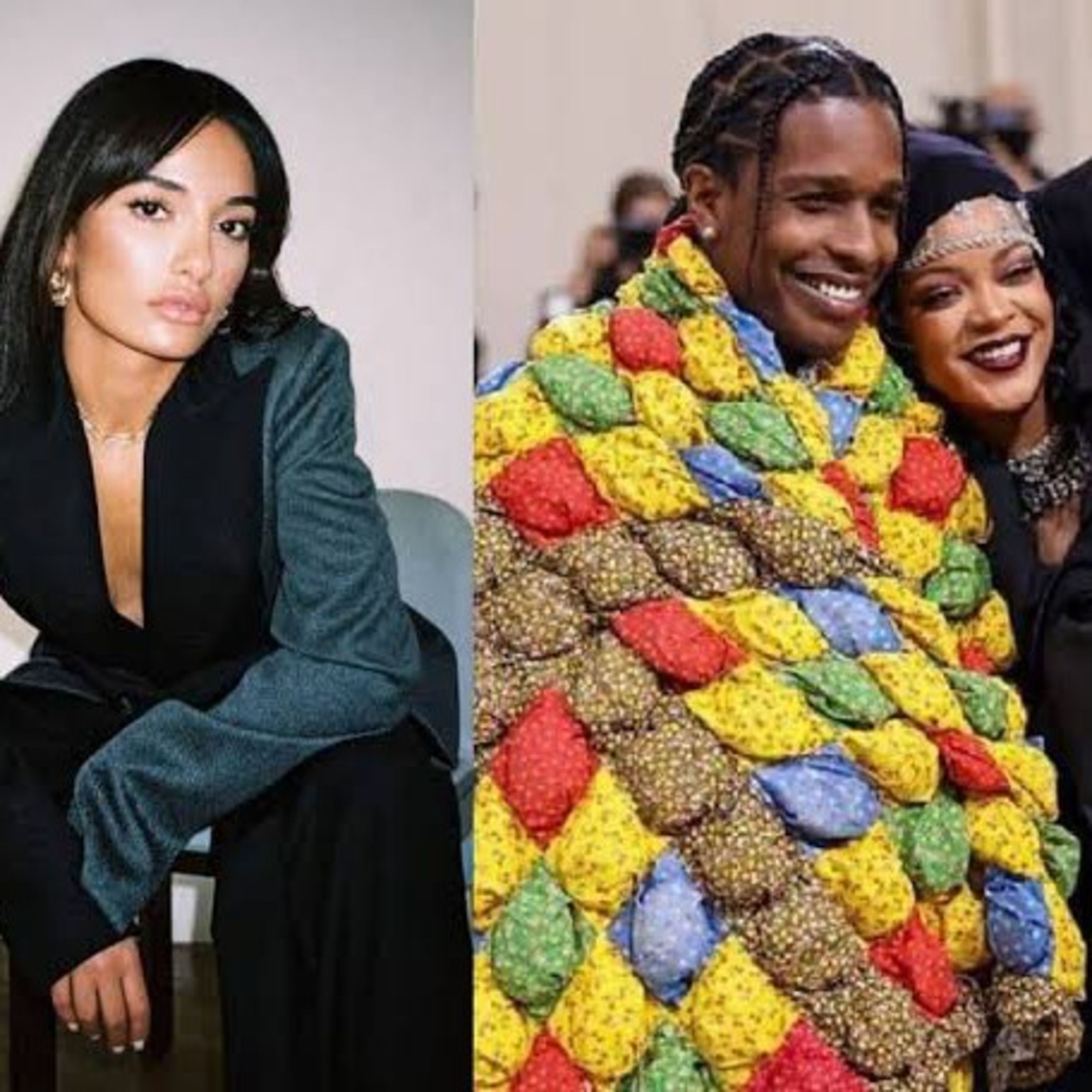 Amina Muaddi refutes claim that A$AP Rocky cheated with her amid Rihanna’s pregnancy. episode artwork