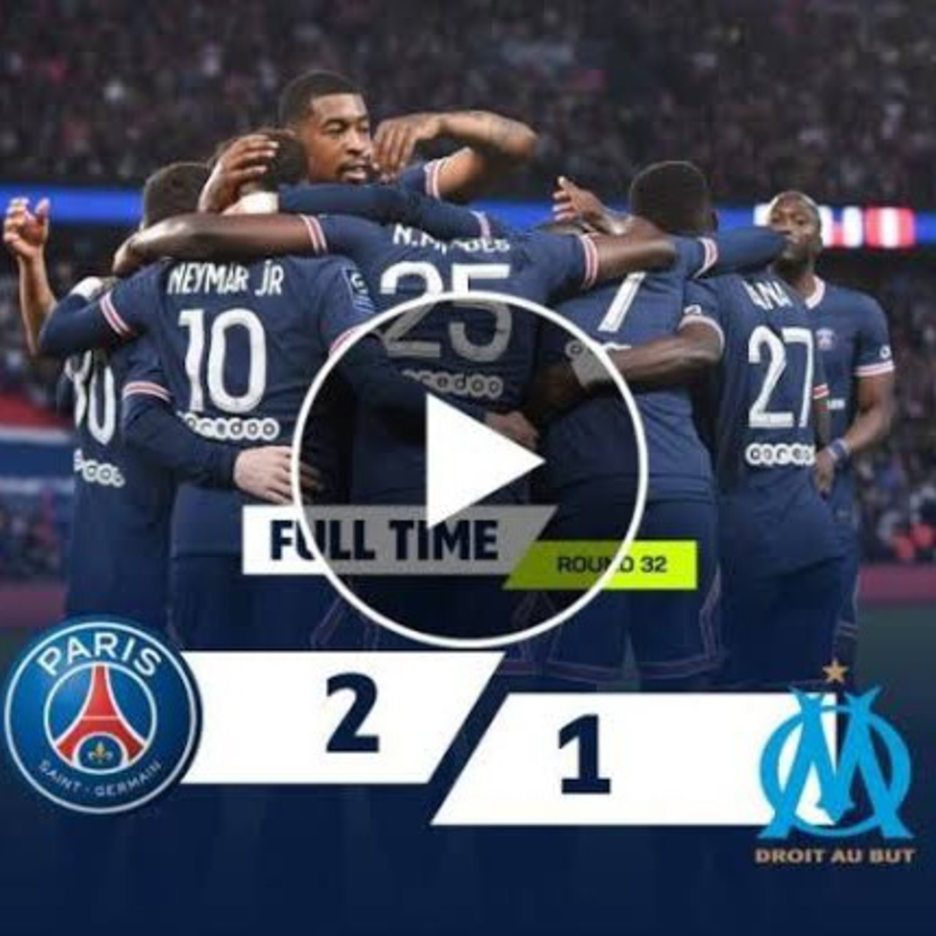 Neymar and Mbappe grant PSG a tough victory over Marseille. episode artwork