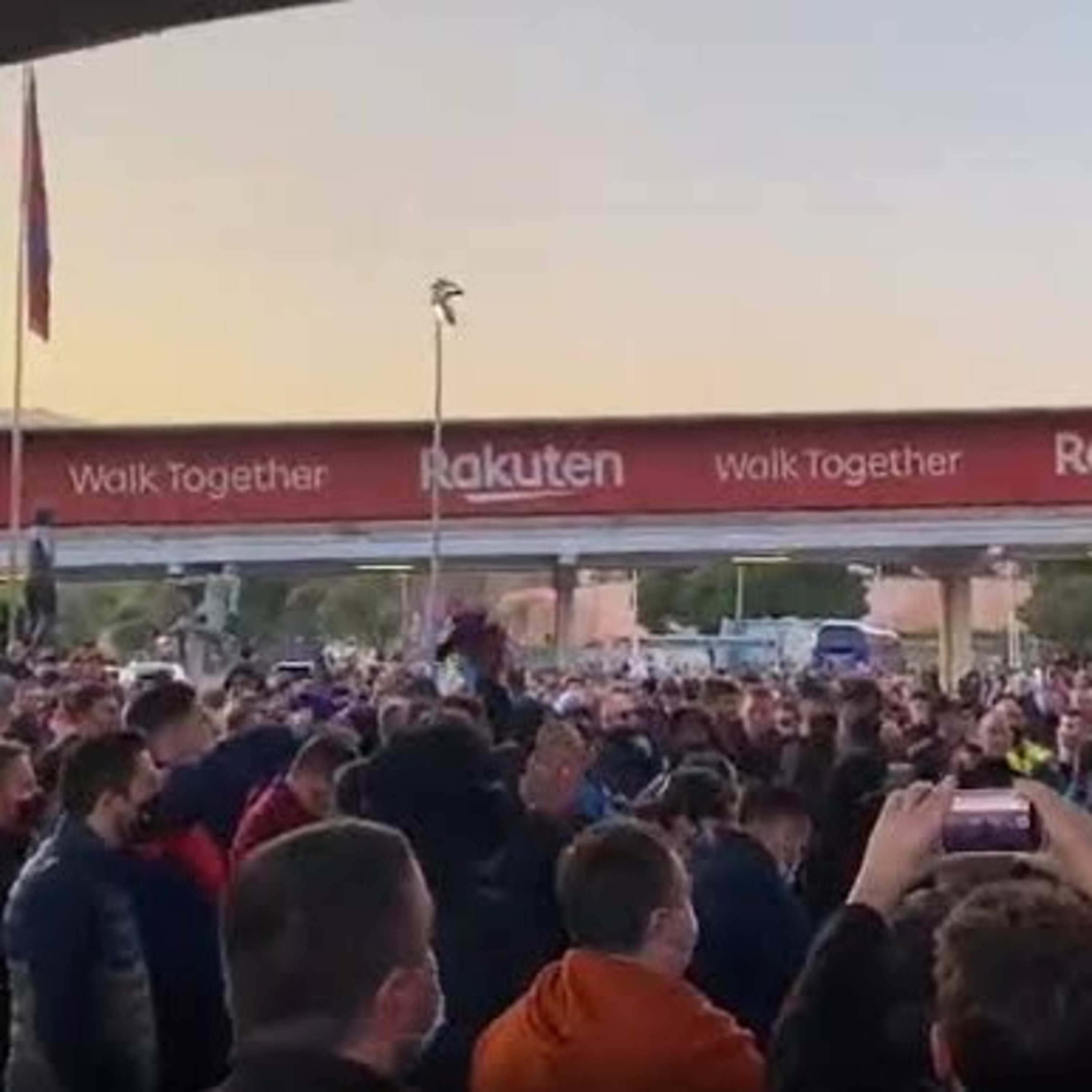 Barcelona fans protest against Joan Laporta at Camp Nou. episode artwork