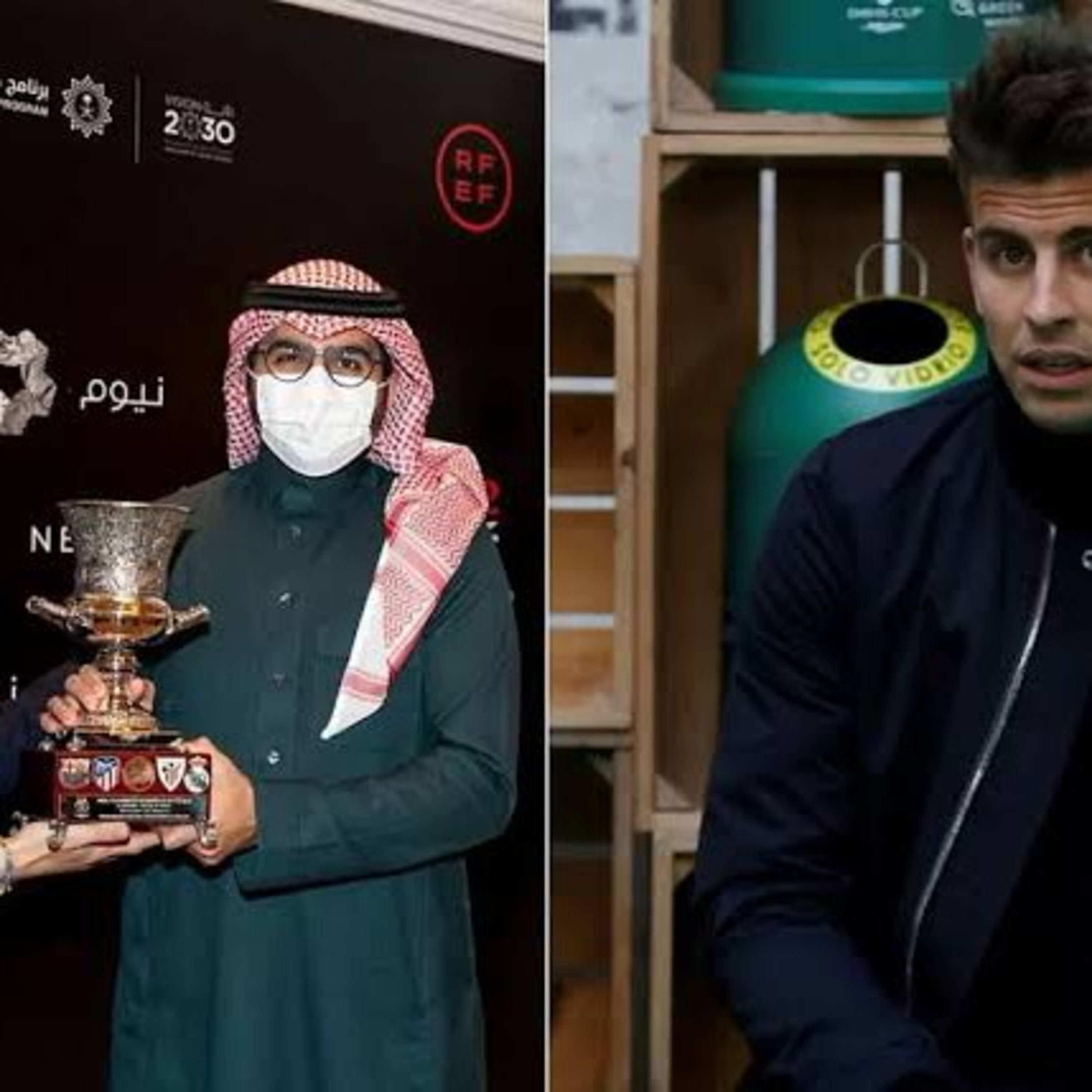 Gerard Pique confirms there is no conflict of interest in Supercup deals. episode artwork