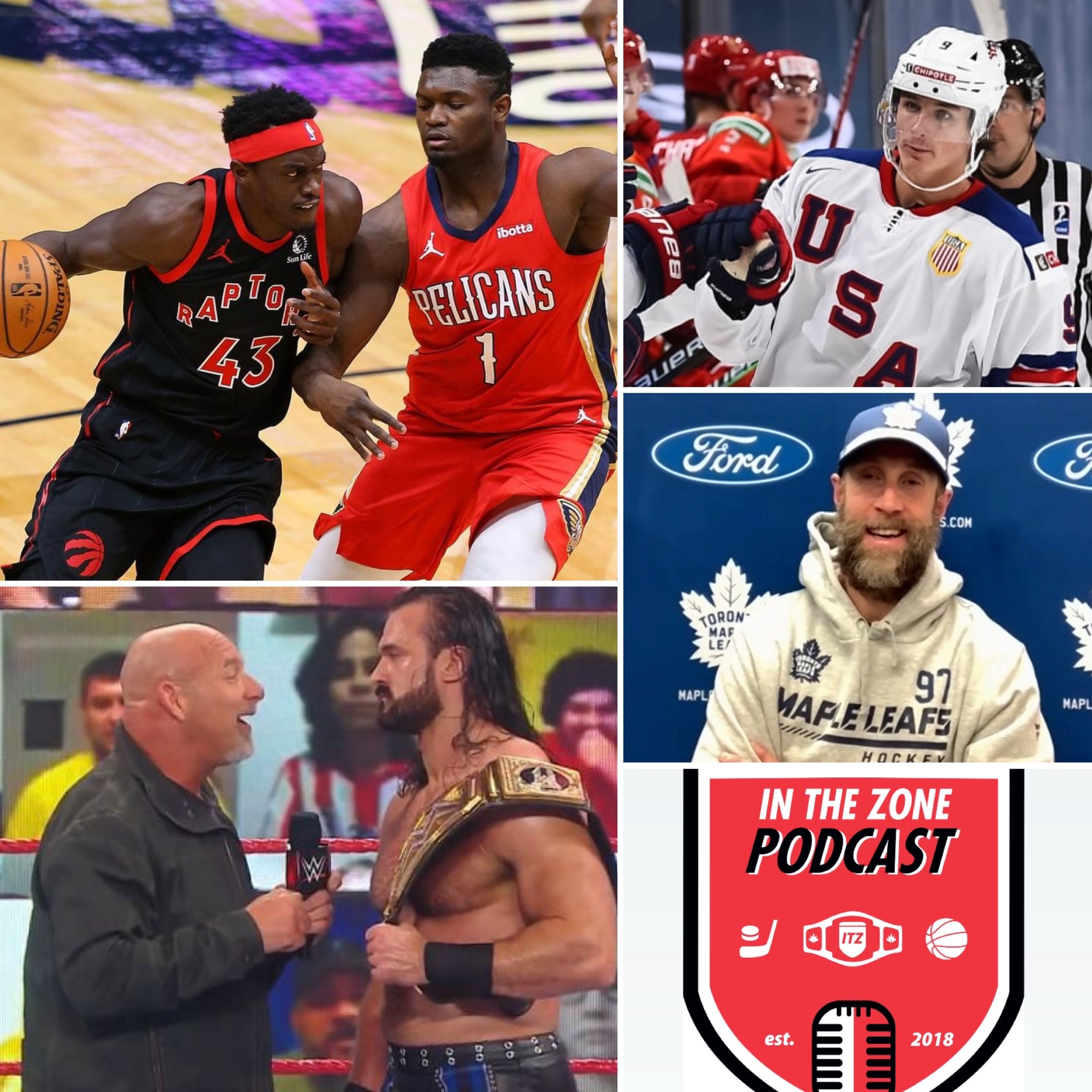 Episode 112 - Goldberg Returns on Legends Night, Raptors Rough Start, Dubois and Laine Request Trades, World Juniors episode artwork