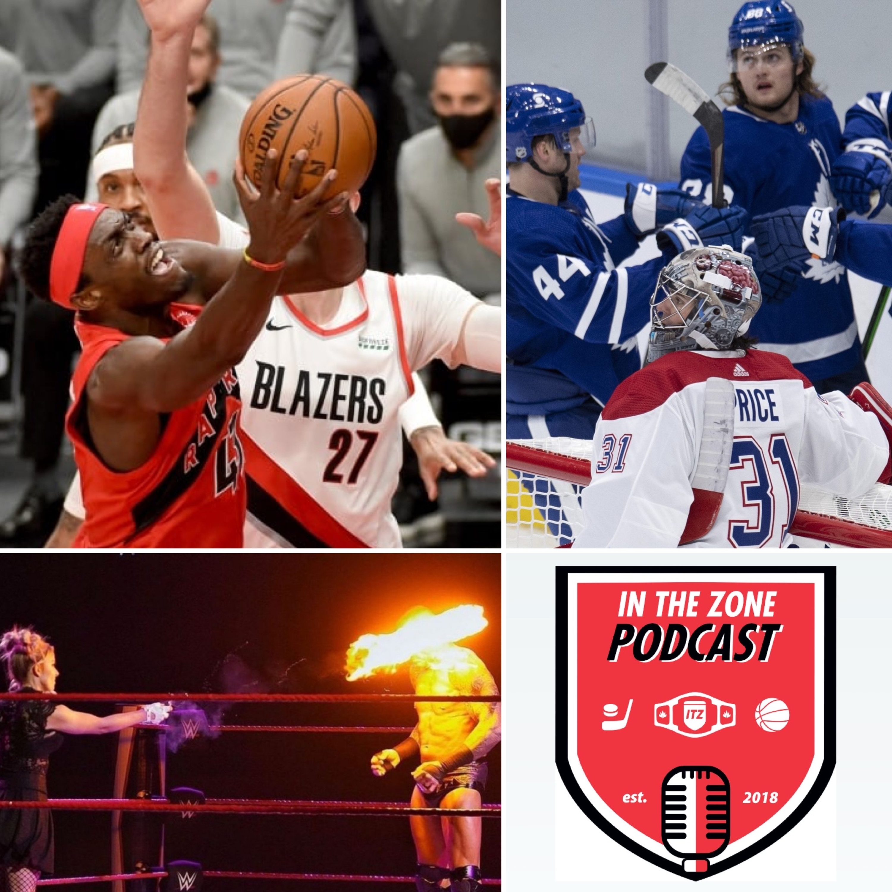 Episode 113 - Raptors in Trouble, NHL Hockey is Back, Randy Orton on FIRE episode artwork