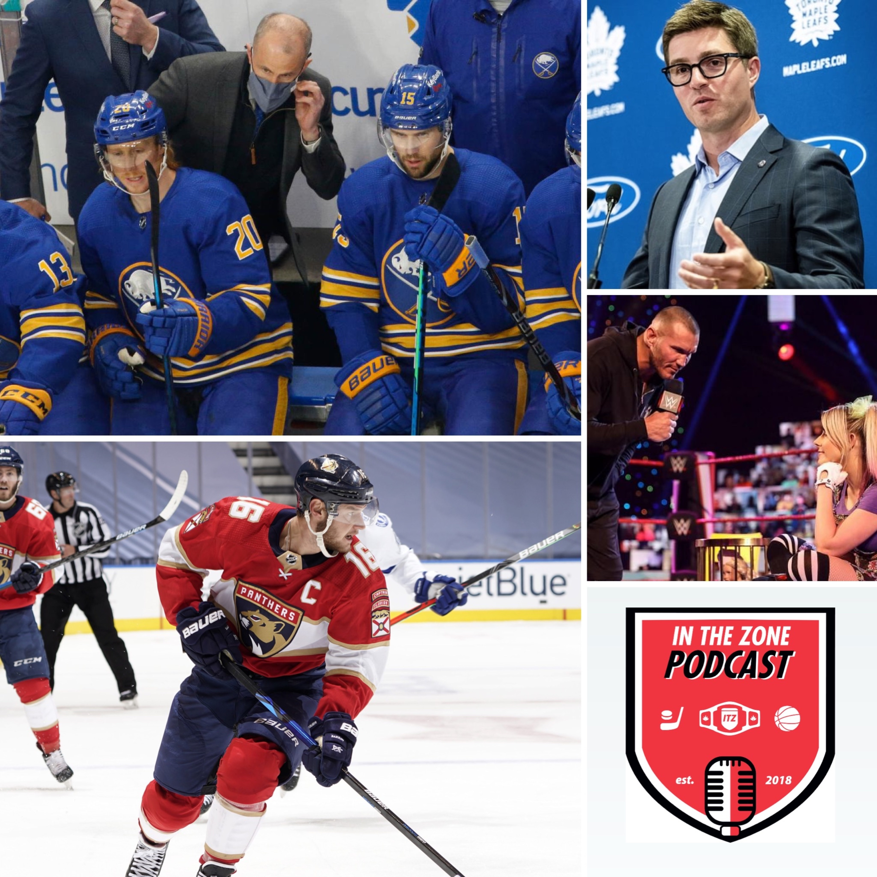 Episode 122 - Sabres Fire Coach, Leafs Making a Big Trade?, Panthers Rolling, WWE Fastlane Preview episode artwork