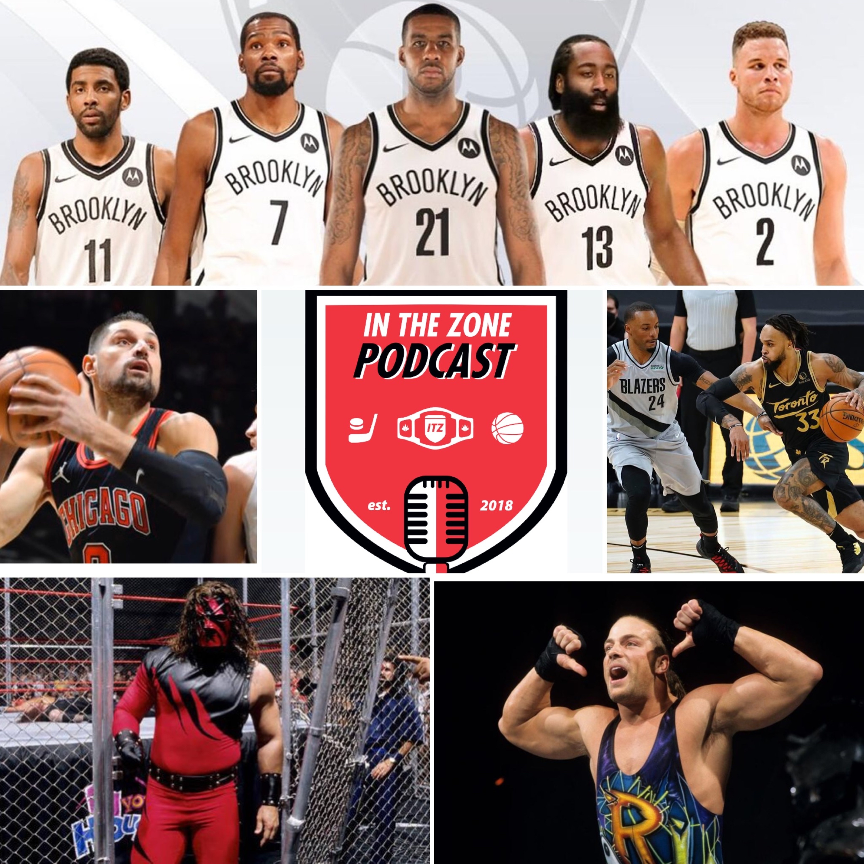 Episode 124 - NBA Trade Deadline Recap, RVD and Kane to WWE Hall of Fame episode artwork