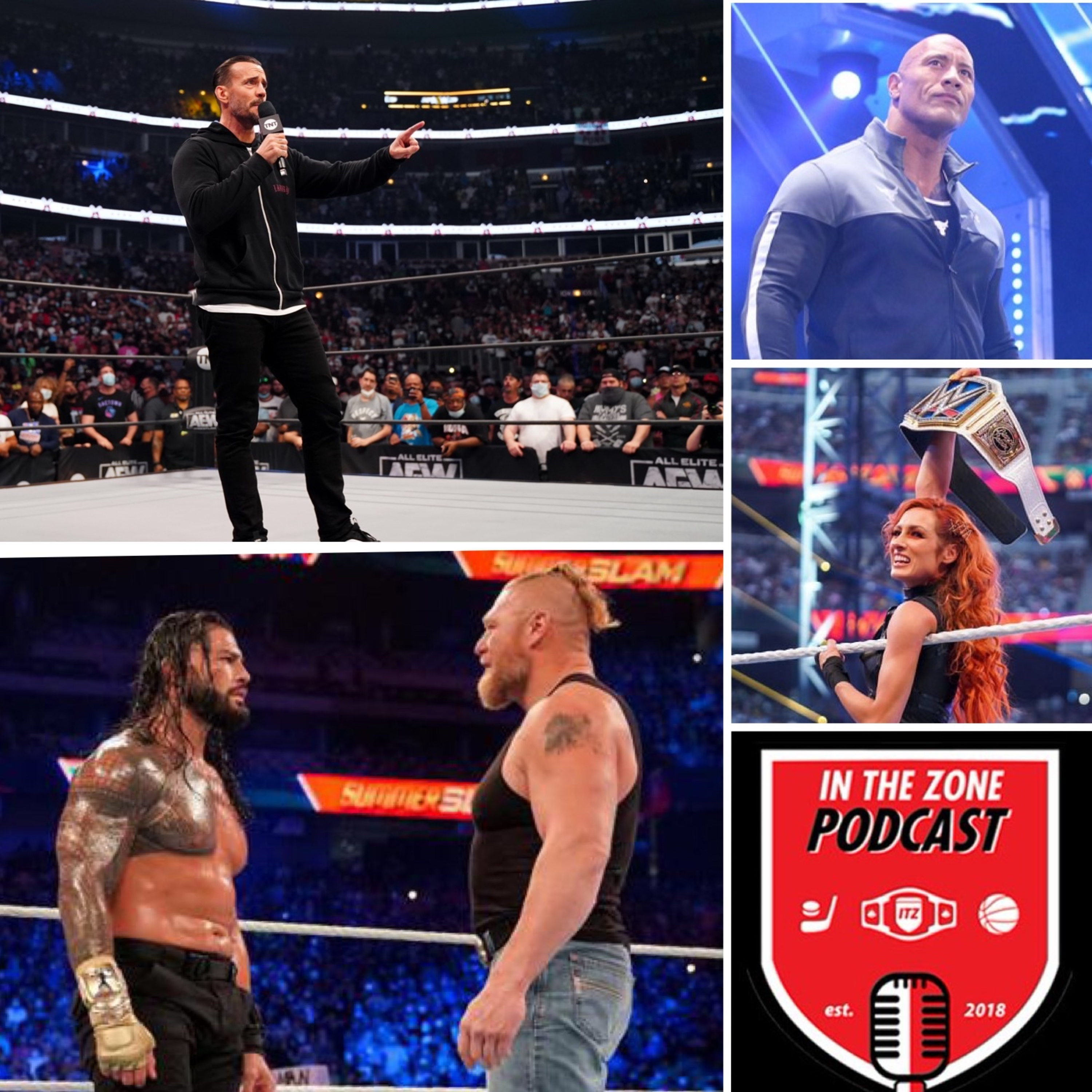 Episode 145 - CM Punk Has Arrived in AEW!, SummerSlam Recap, WWE Fantasy Booking episode artwork