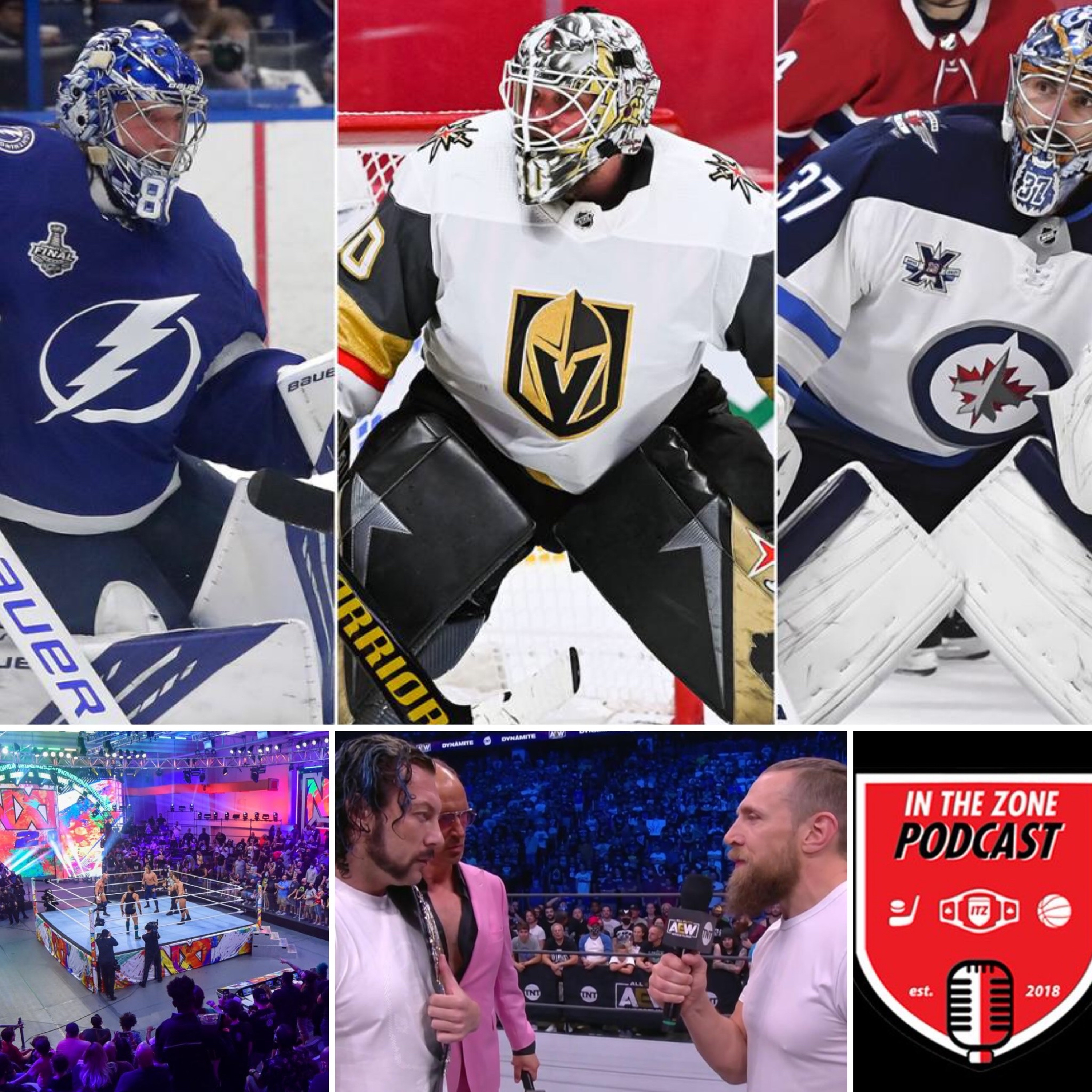 Episode 147 - Top 10 NHL Goalies in Fantasy, New Look NXT, Wrestling News episode artwork