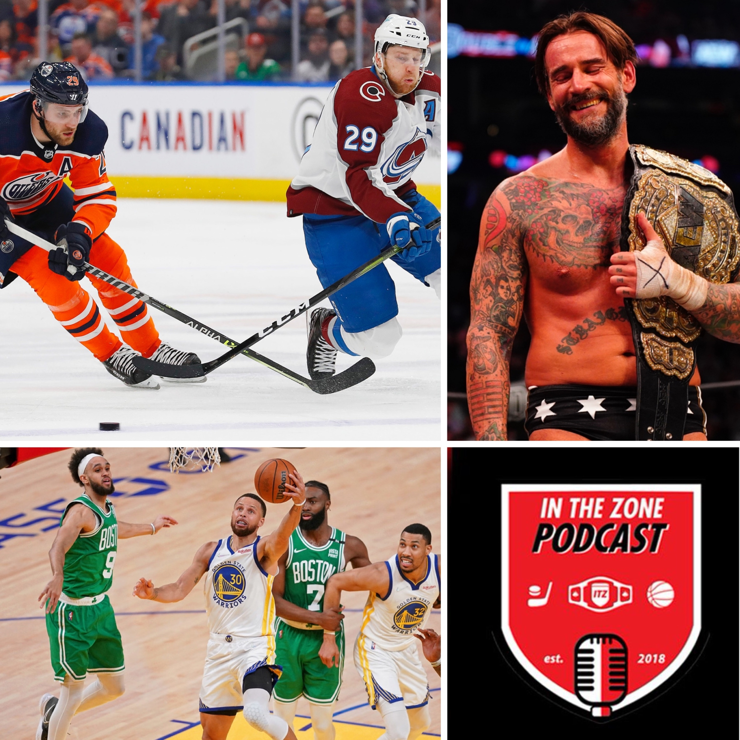 Episode 180 - NBA Finals Preview, Stanley Cup Playoffs, AEW episode artwork