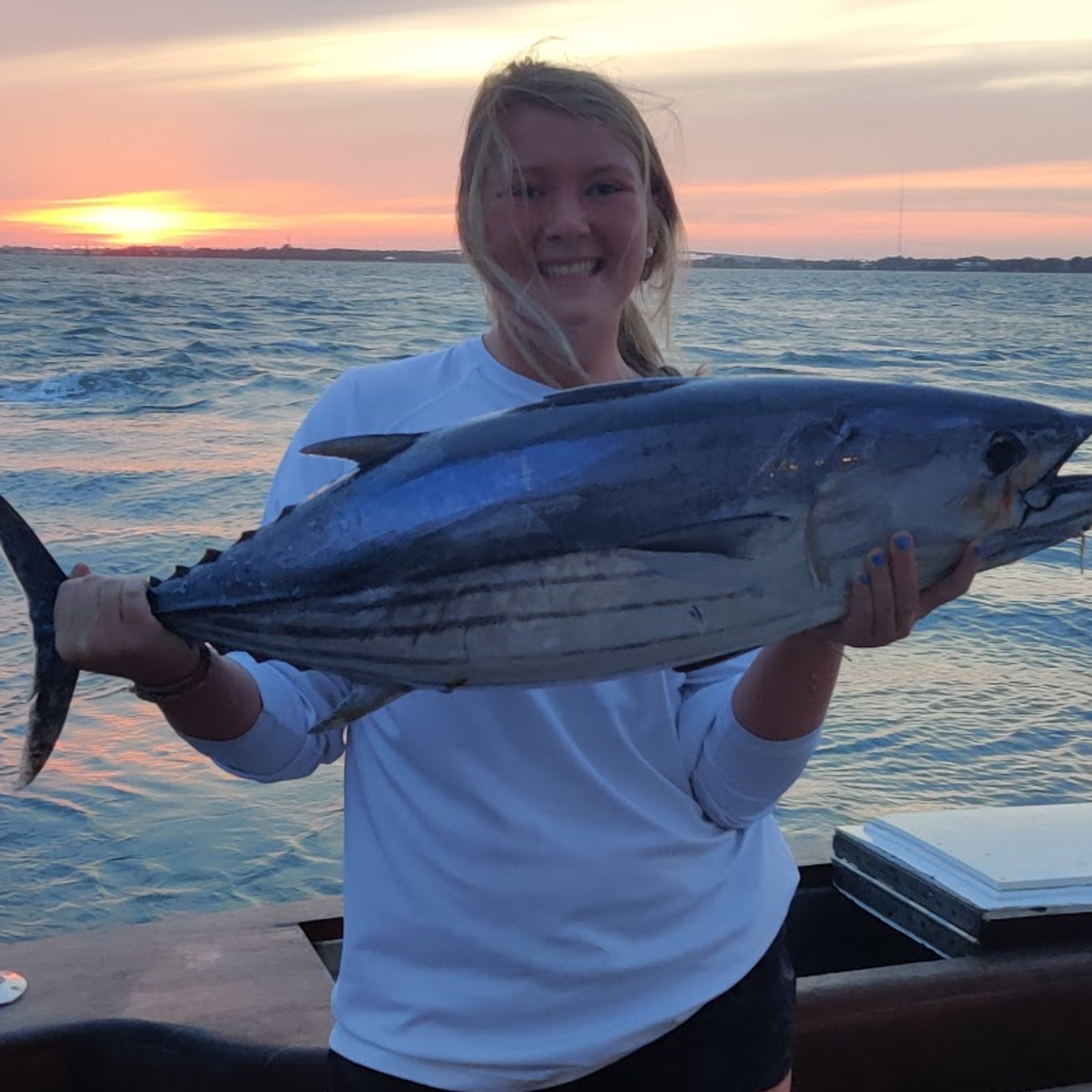 Lilli Kirkland's SC state record skipjack tuna