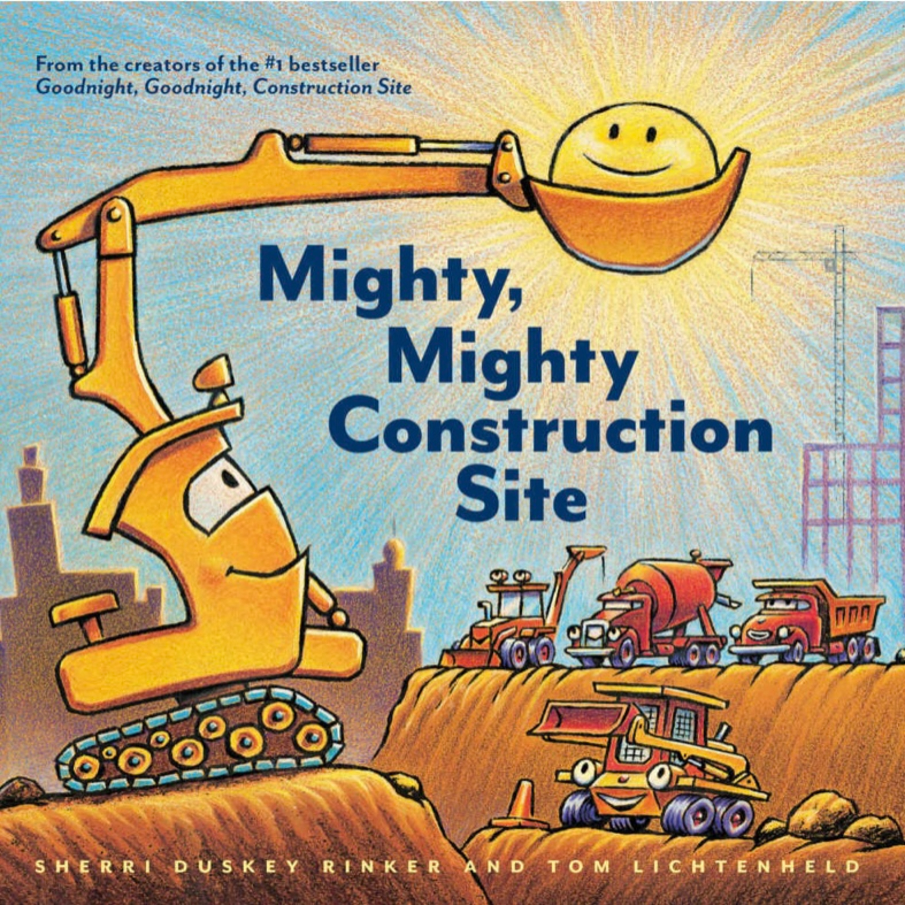 Mighty, Mighty Construction Site by Sherri Duskey Rinker and Tom Lichtenheld | AUDIO ONLY | Stories for Kids Read Aloud