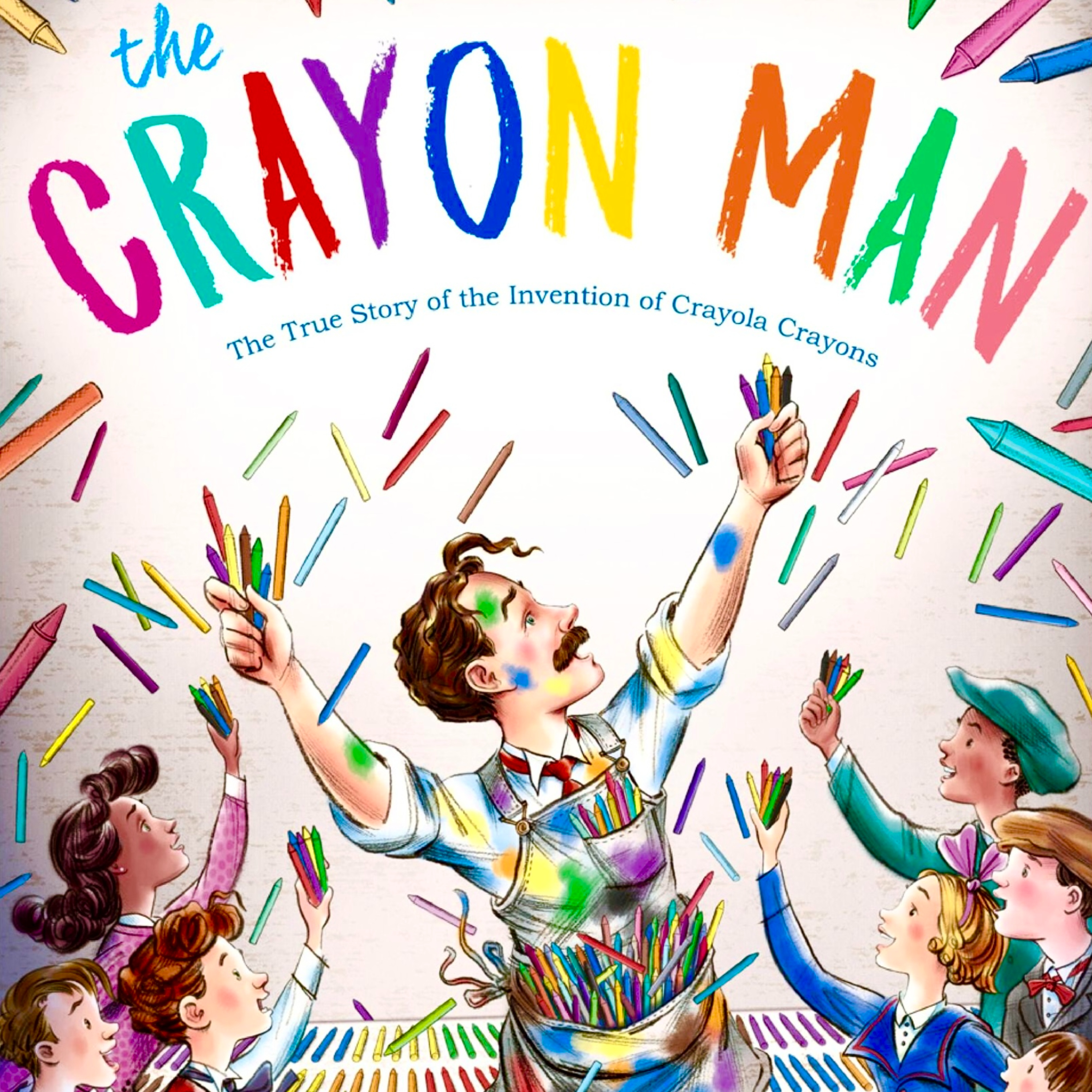🎨 The Crayon Man by Natascha Biebow 🎨 Stories for Kids Read Aloud [ READ ALONG VIDEO ON SPOTIFY ]