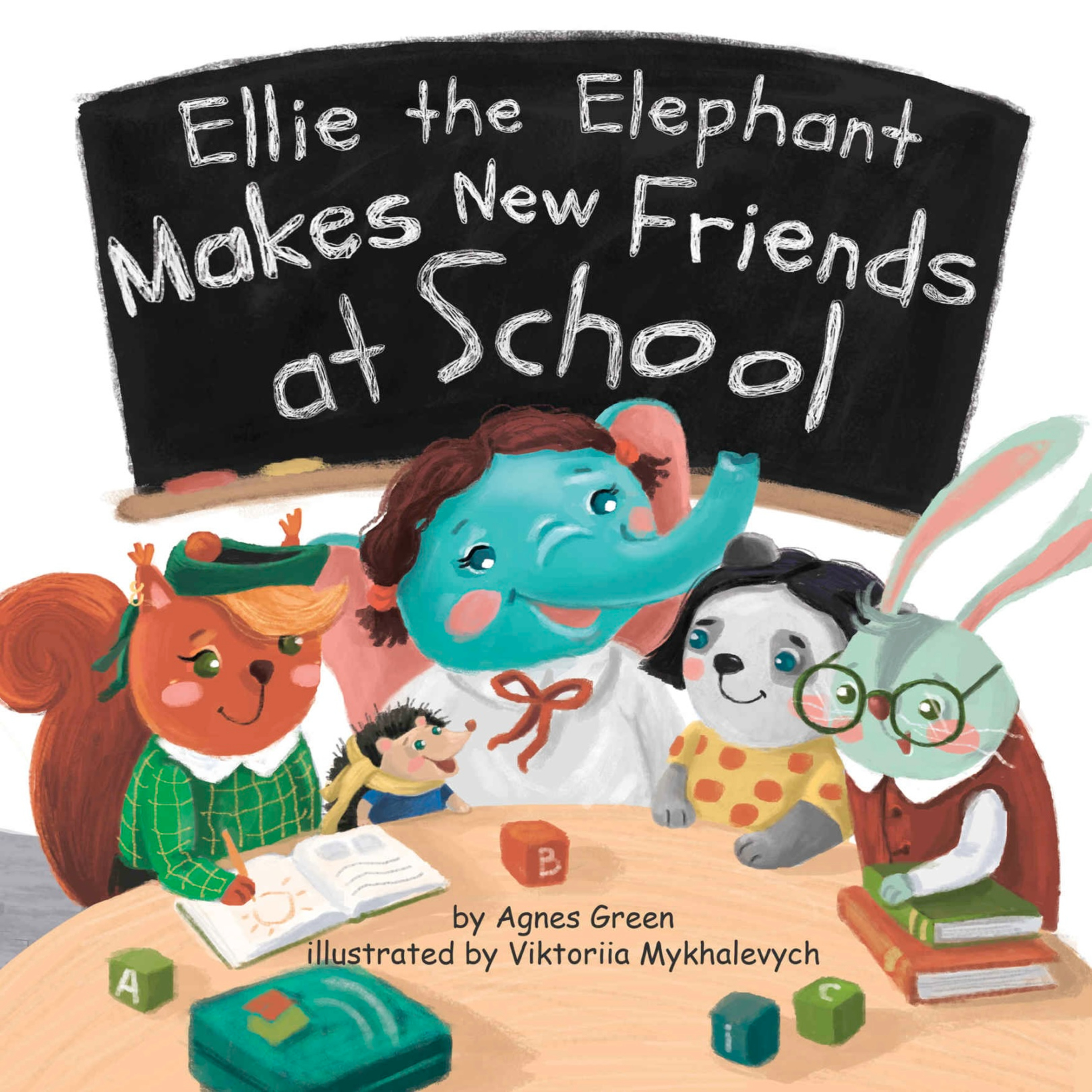 🐘 Kids Book Read Aloud 🐘 Ellie the Elephant Makes New Friends at School by Agnes Green [ VIDEO READ ALONG ON SPOTIFY ]
