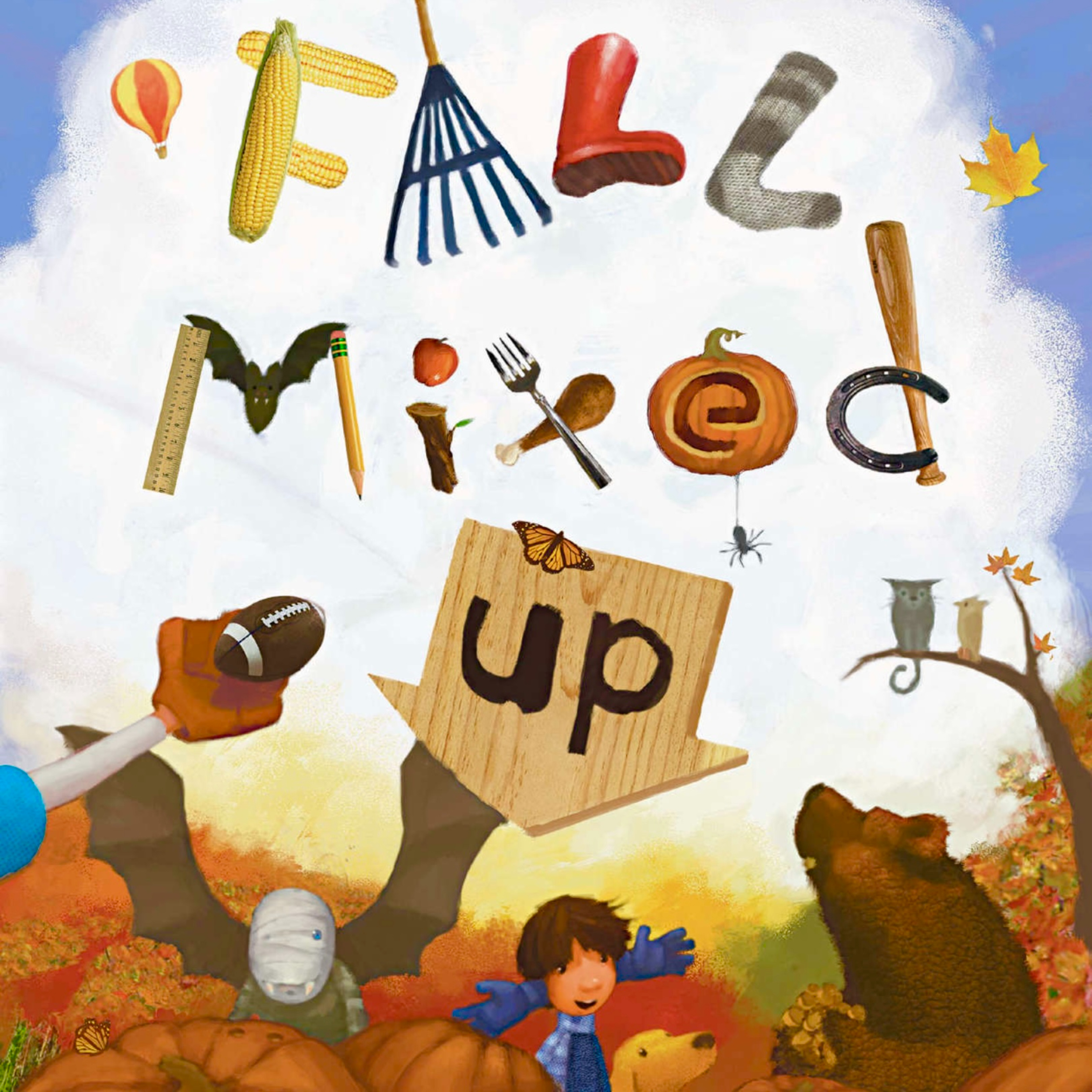 🎃 Kids Book Read Aloud for FALL AUTUMN HALLOWEEN by Bob Raczka 🎃 Fall Mixed Up [ VIDEO READ ALONG ON SPOTIFY ]