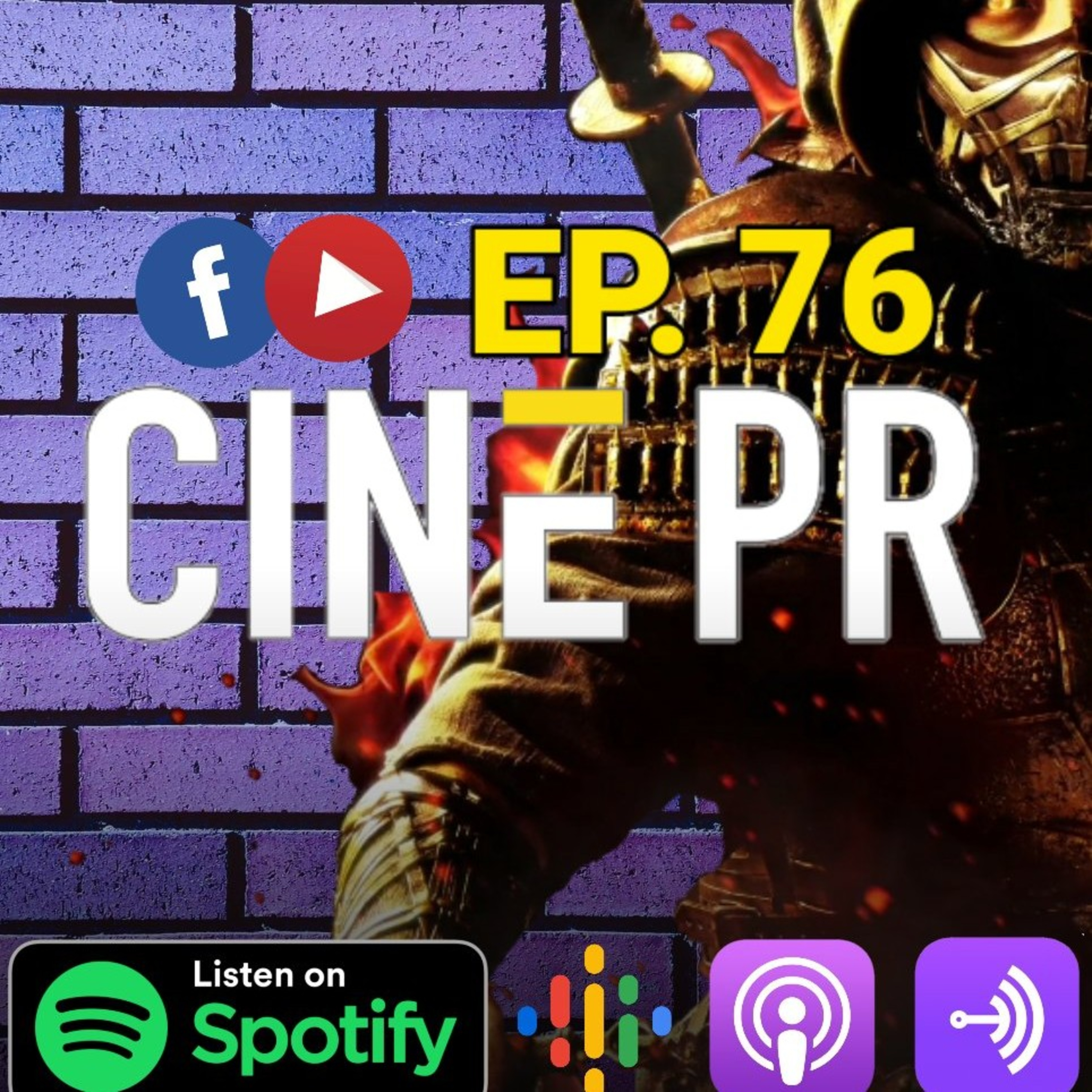 CINE PR Ep. 76 Mortal Kombat, Supergilr y Snyder Cut episode artwork