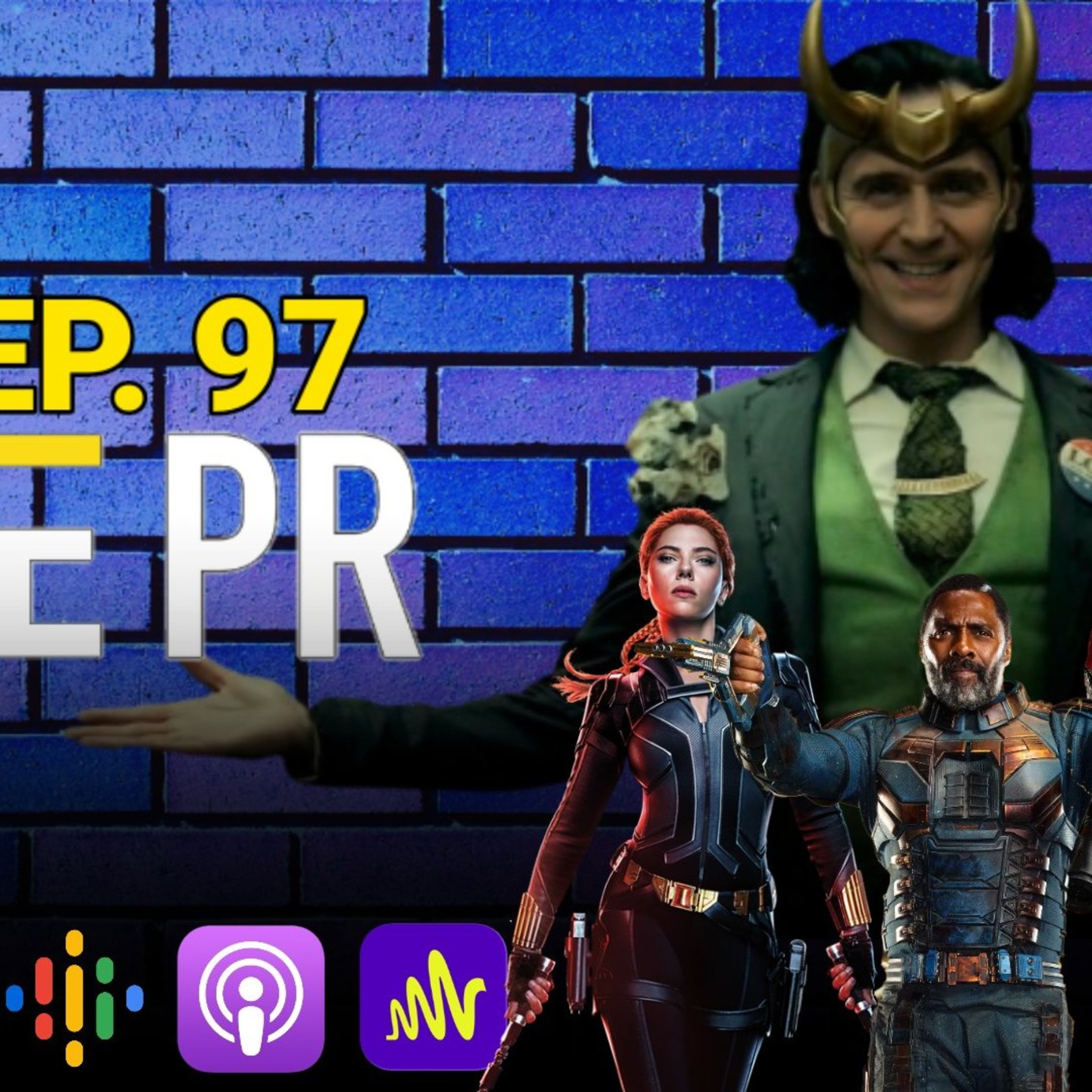 Cine PR Ep. 97 The Suicide Squad, Loki y Black Widow episode artwork