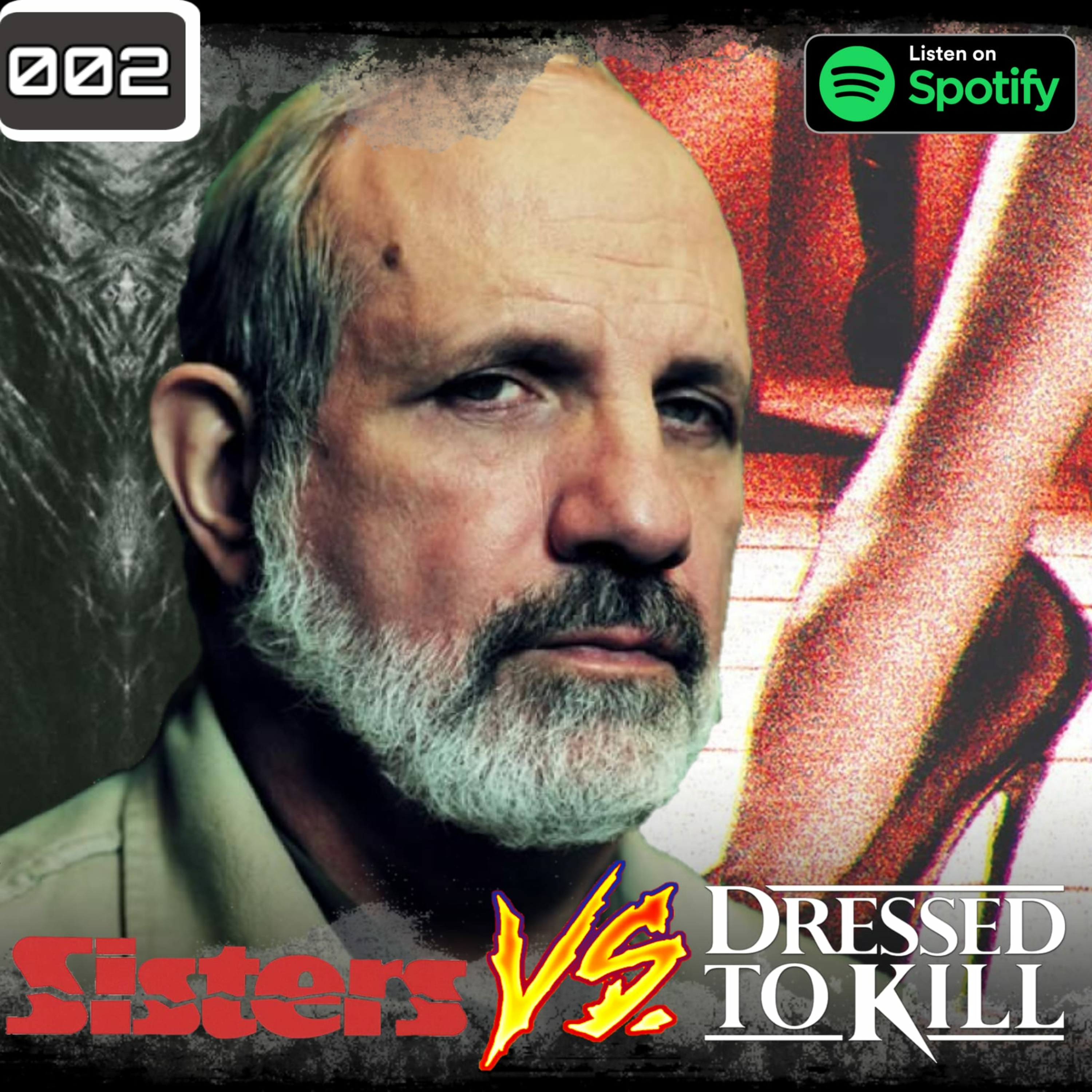 Ep. 002 Brian De Palma's Sisters vs Dressed to Kill episode artwork