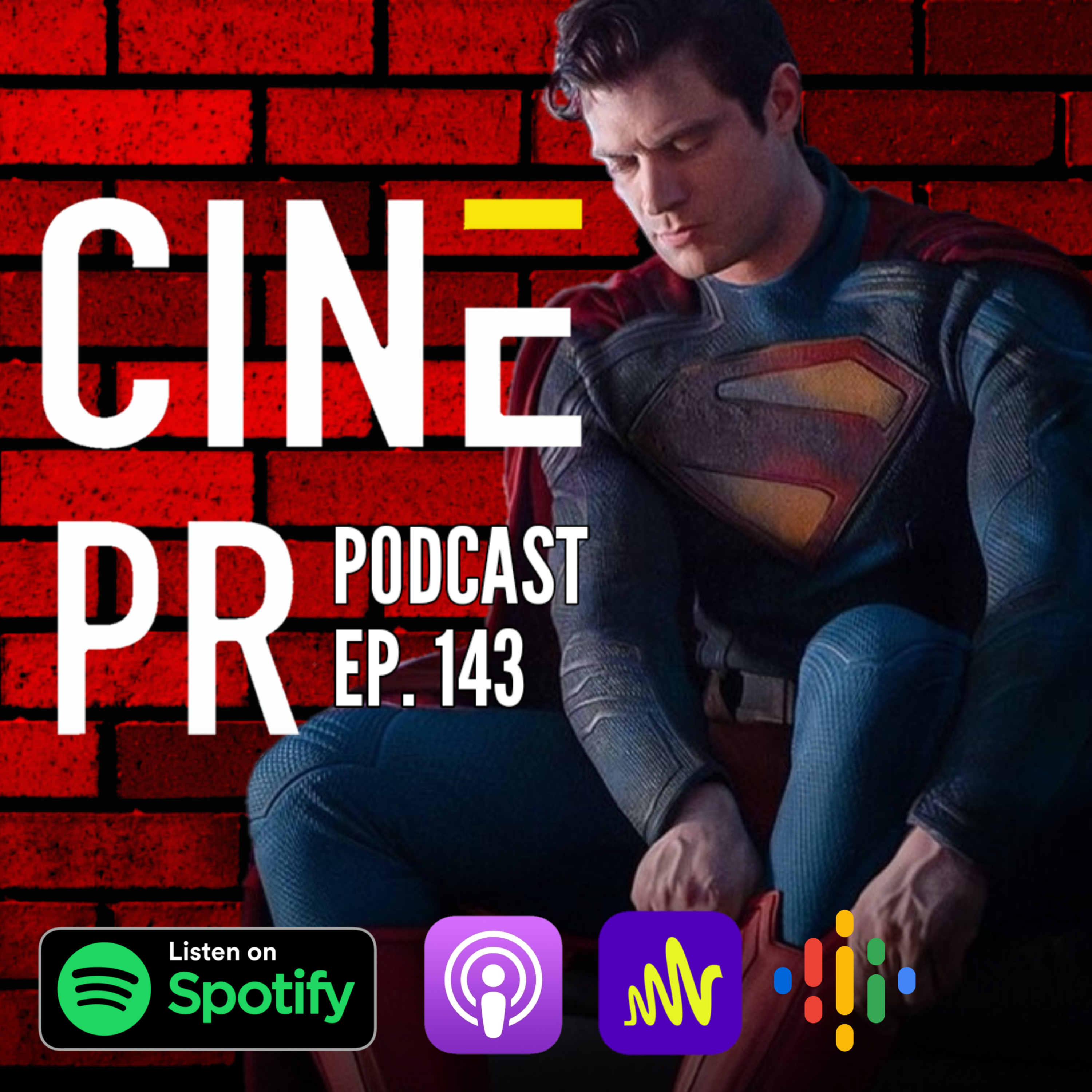 Cine PR Ep. 143 | ¿Te gustó el nuevo traje de Superman? episode artwork