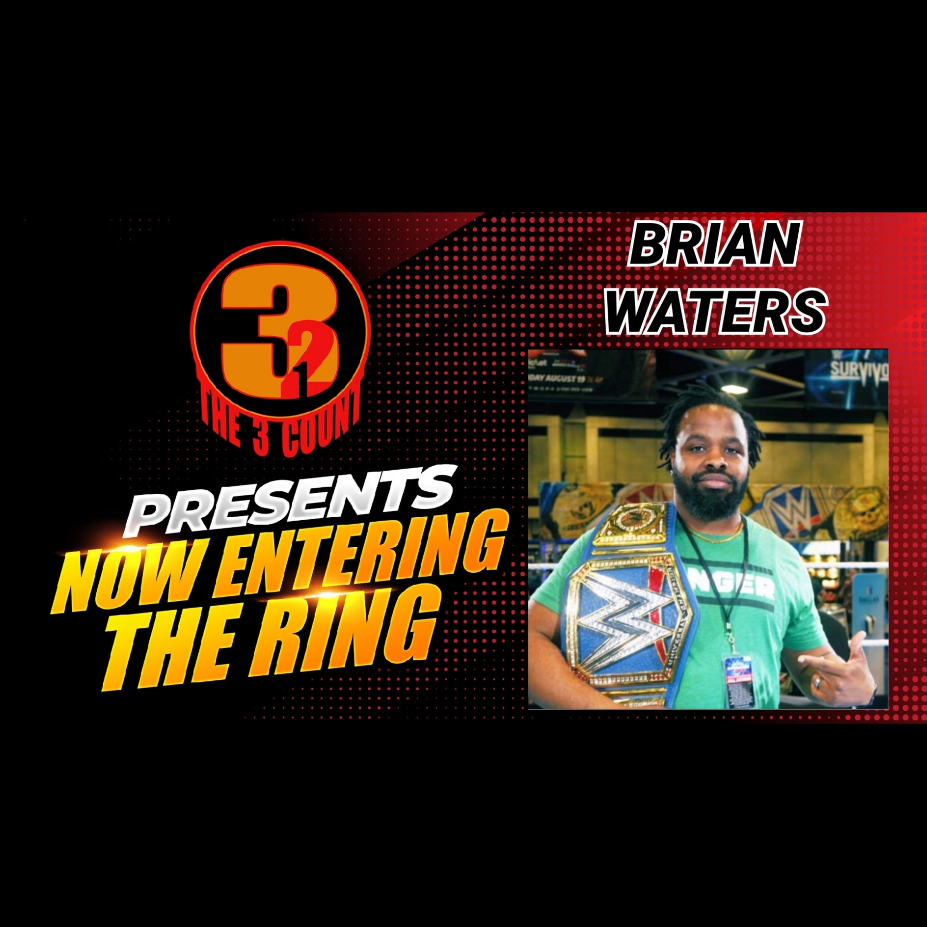 BRIAN WATERS IS NOW ENTERING THE RING  episode artwork