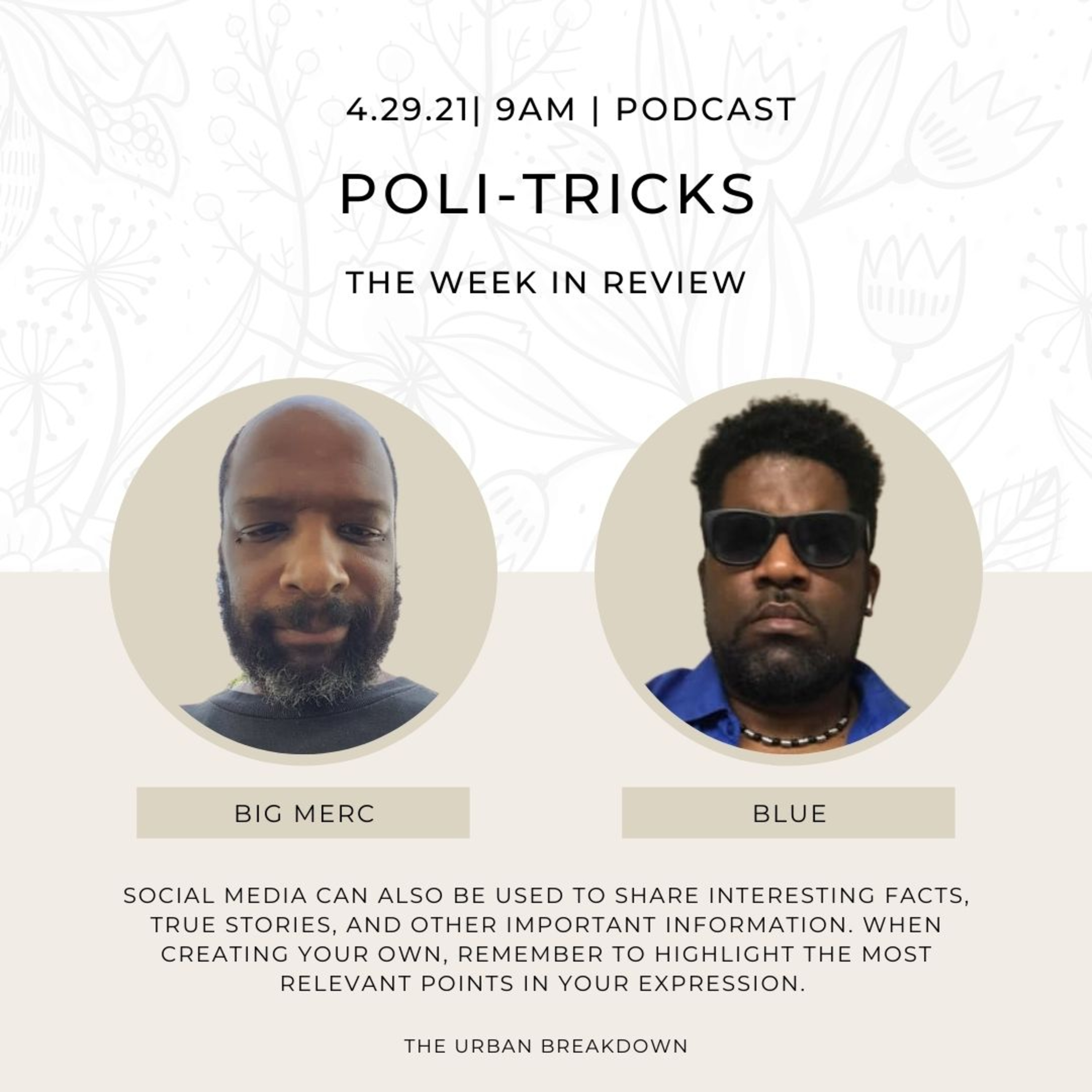 POLI-TRICKS with Mercer Prescott and His Band of Eclectic Cronies (4.28.21) episode artwork