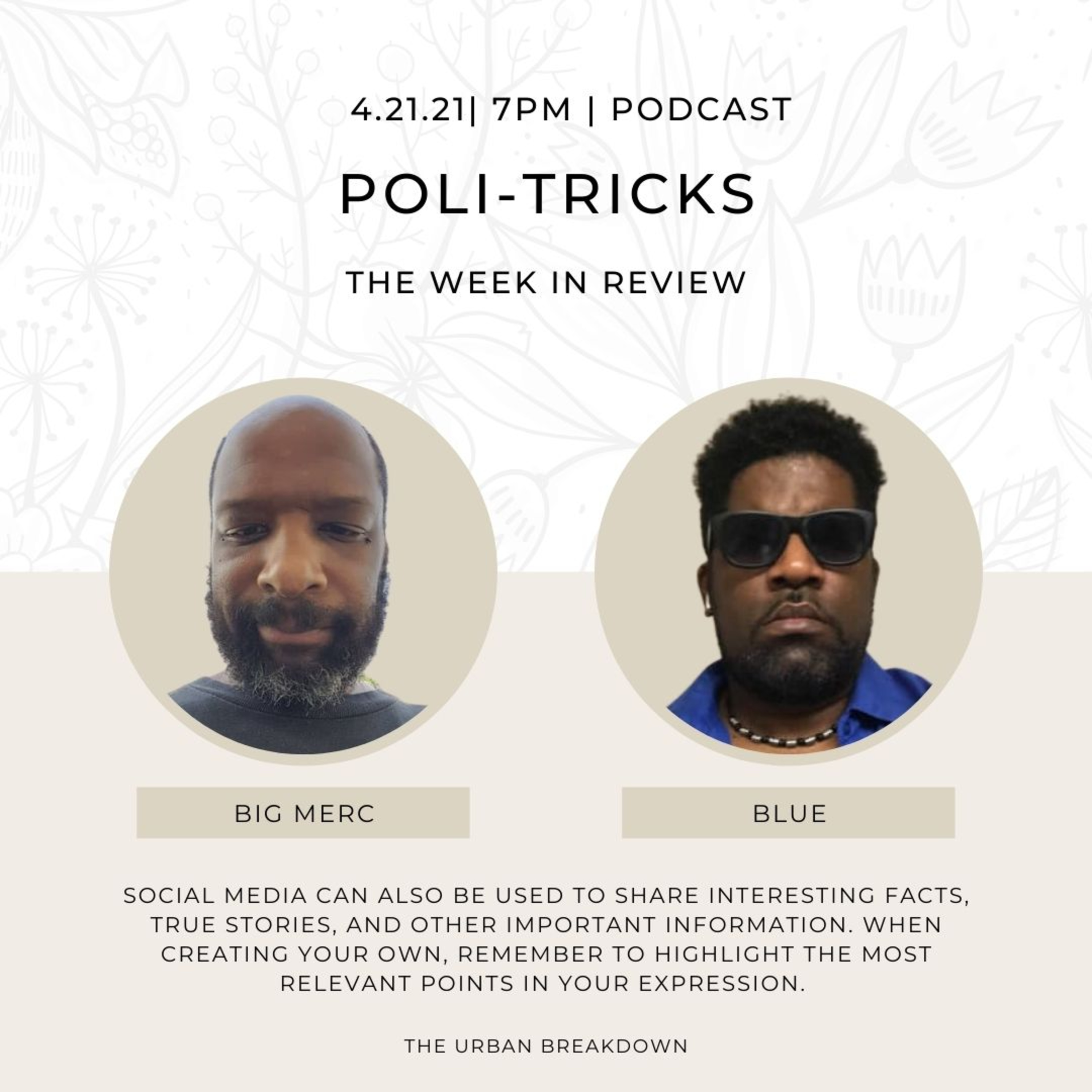POLI-TRICKS with Mercer Prescott and His Band of Eclectic Cronies (4.21.21)