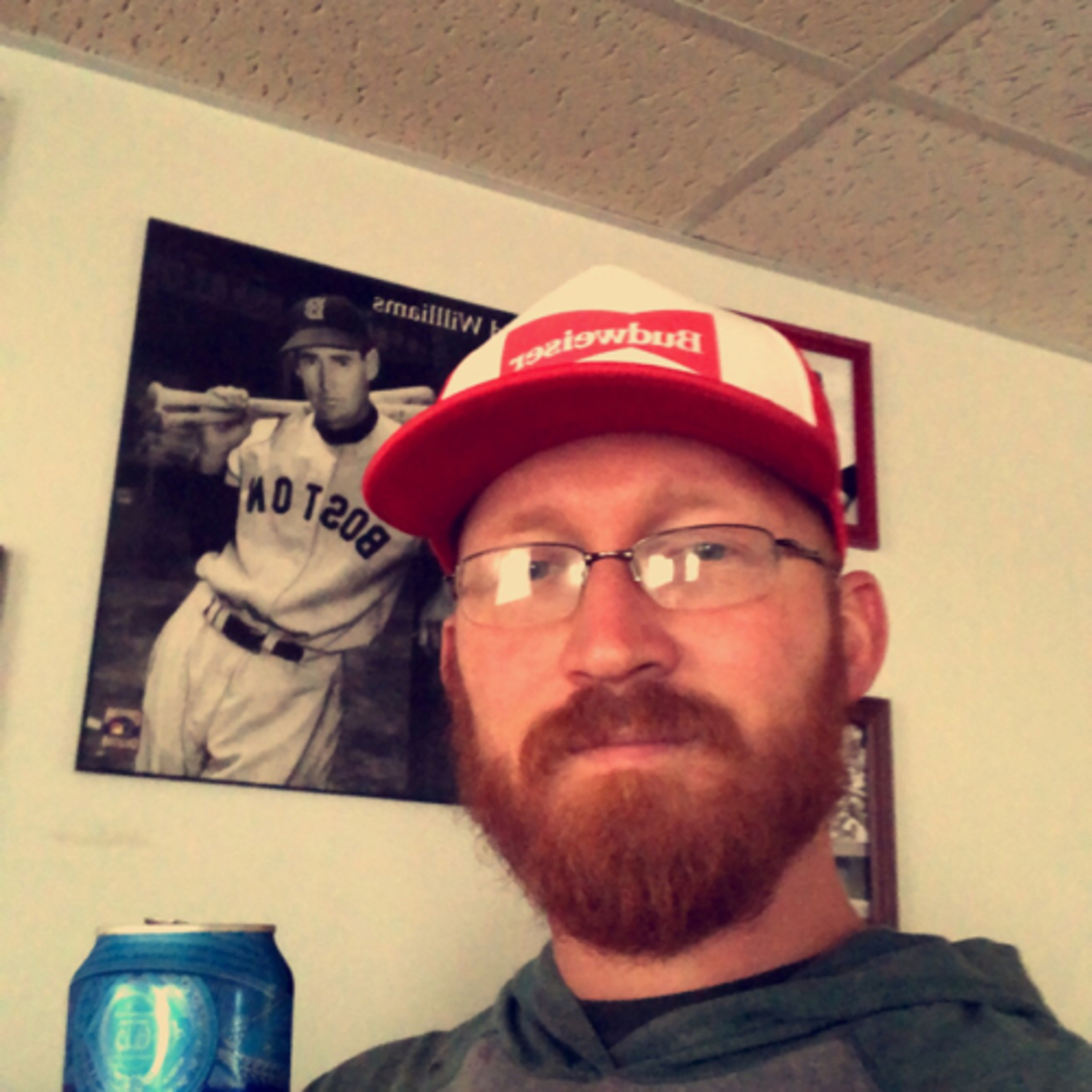 Having a beer with Jare
