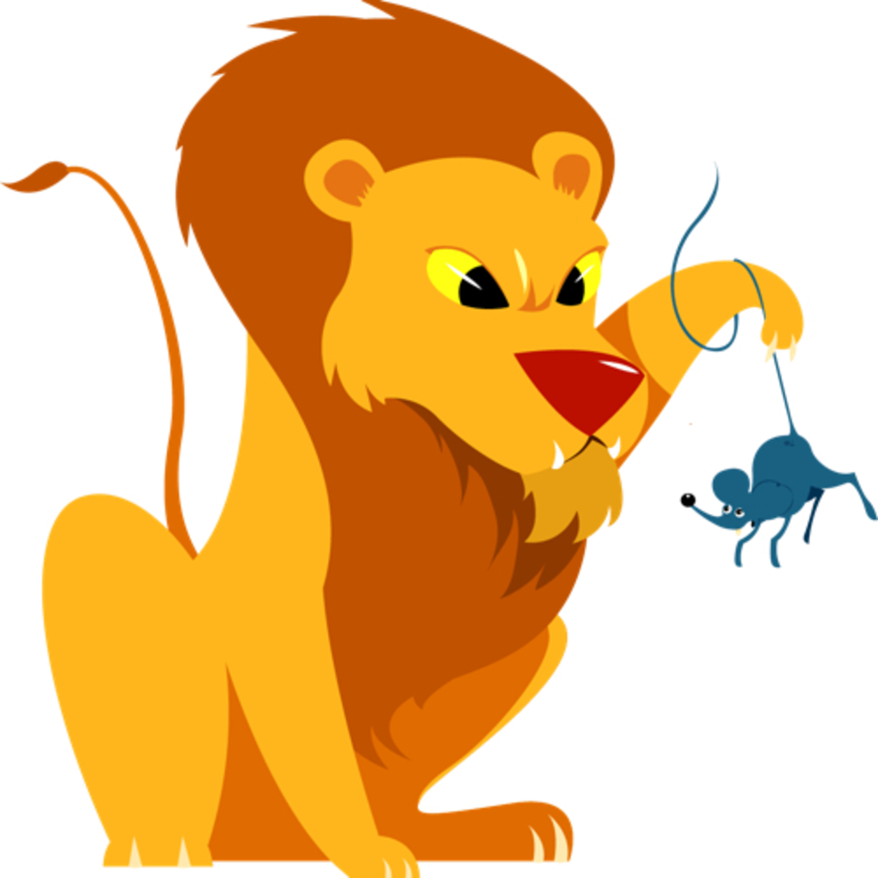Singa dan tikus episode artwork