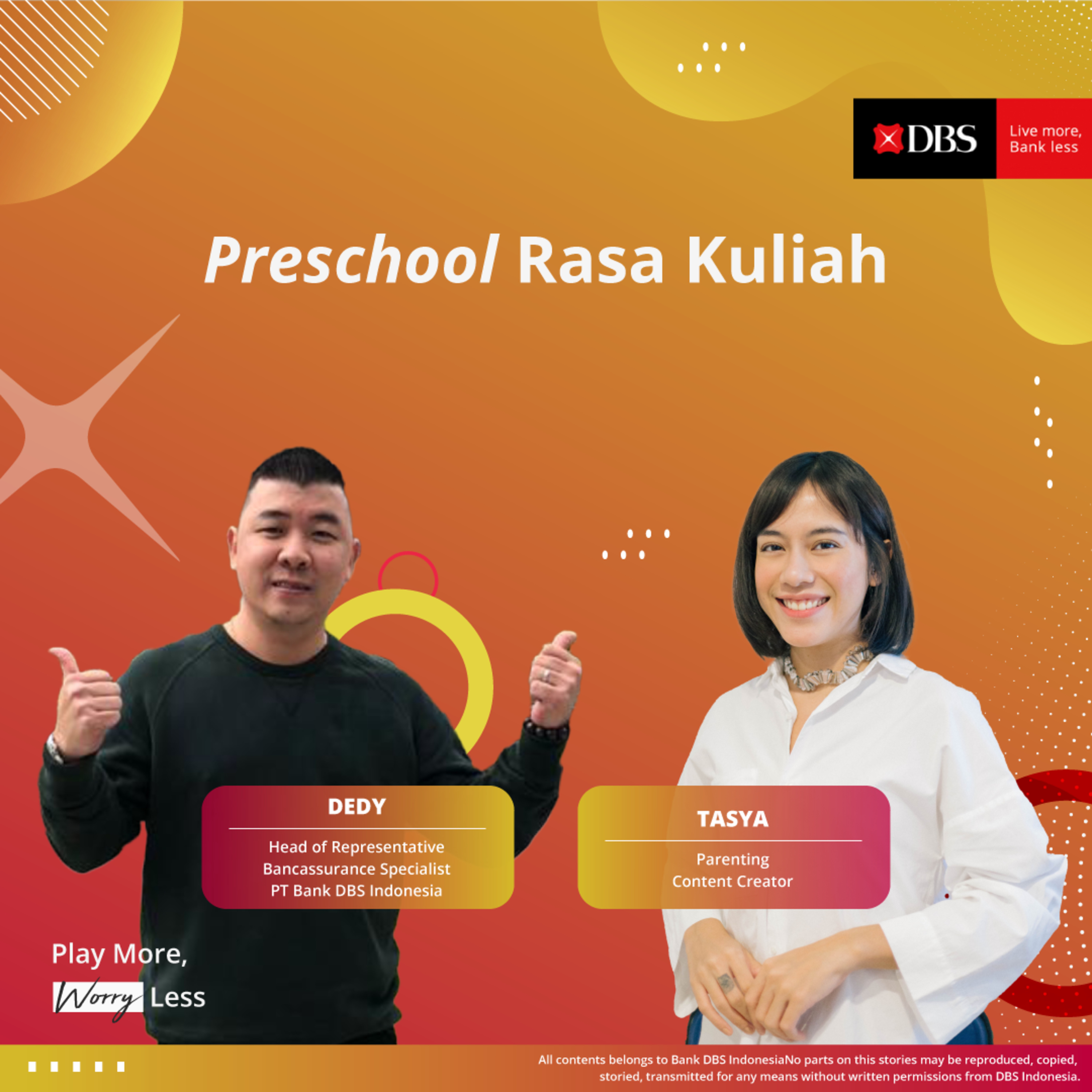 #PlayMoreWorryLess : Cuap-cuap Gawat Darurat