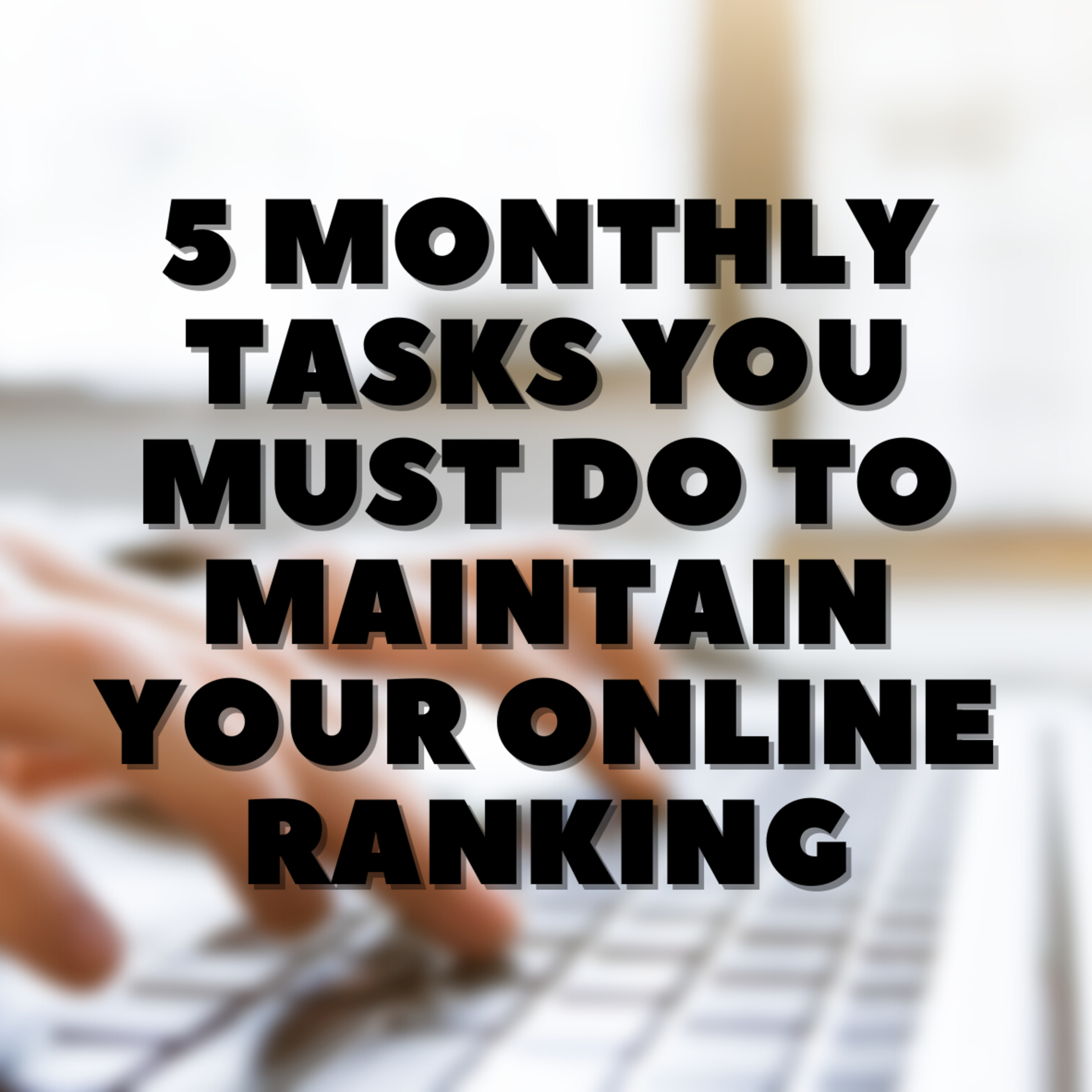 5 Monthly Tasks You Must Do To Maintain Your Online Ranking💪🏽 episode artwork