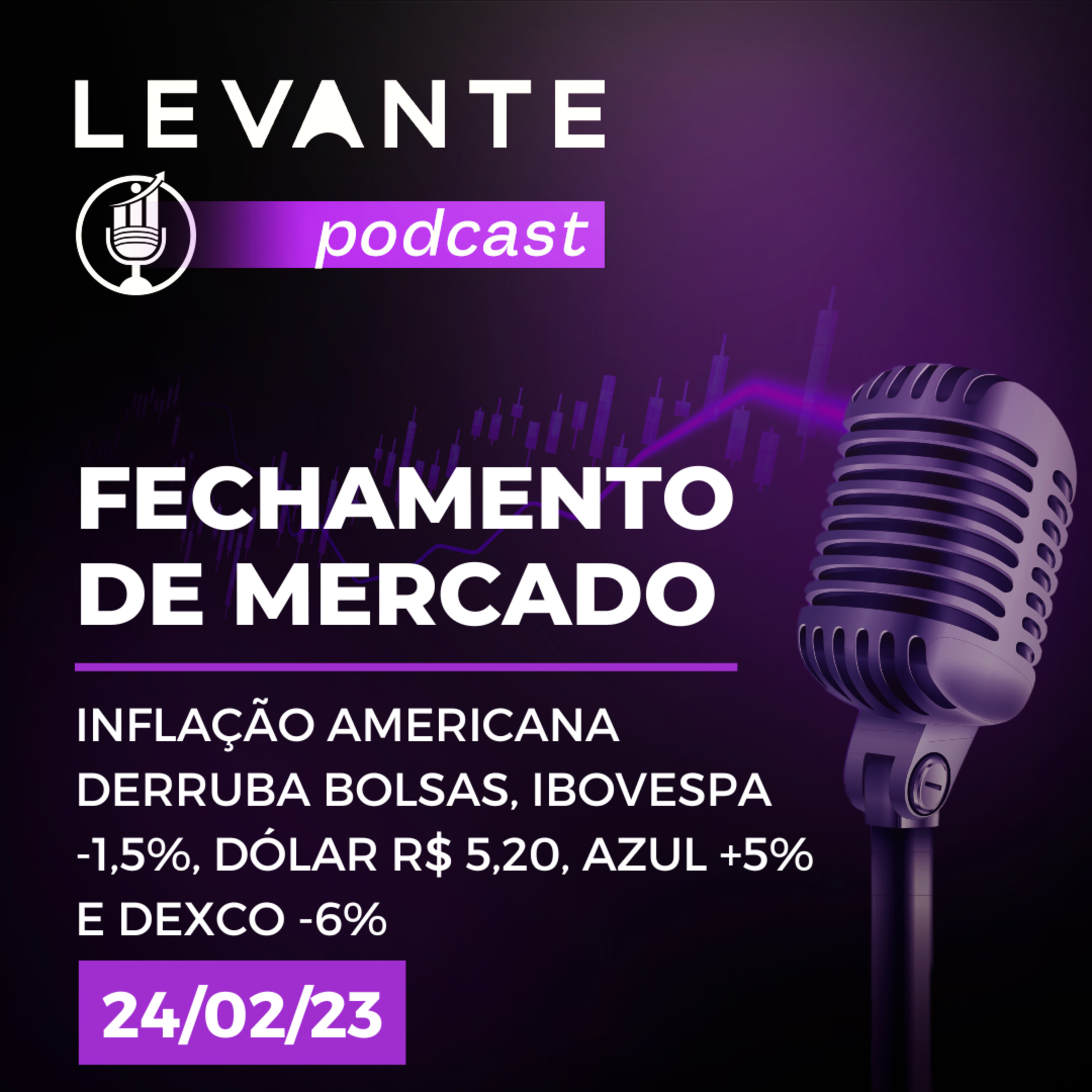 Fechamento de Mercado - 24/02/2023 episode artwork