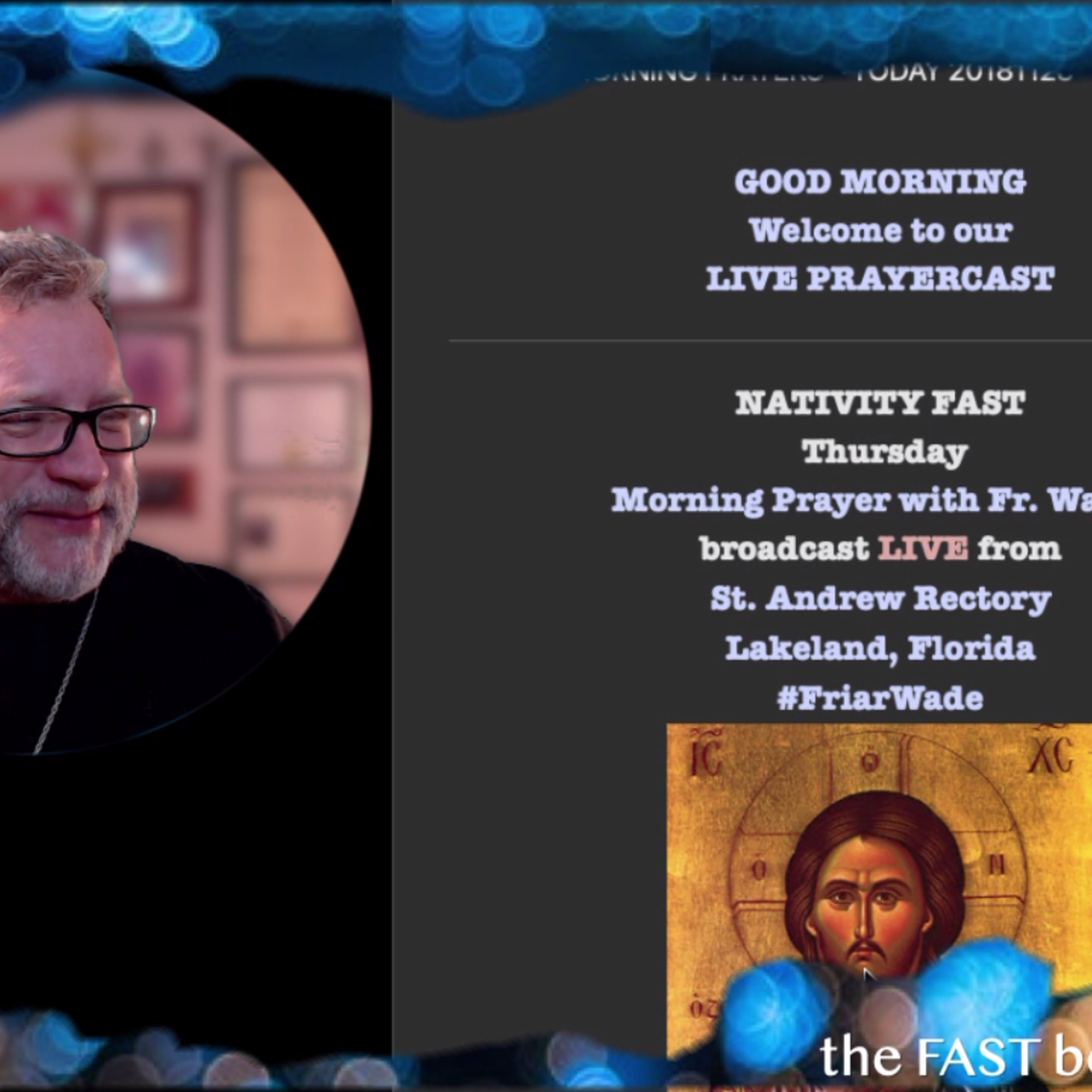 Morning Prayer with Father Wade