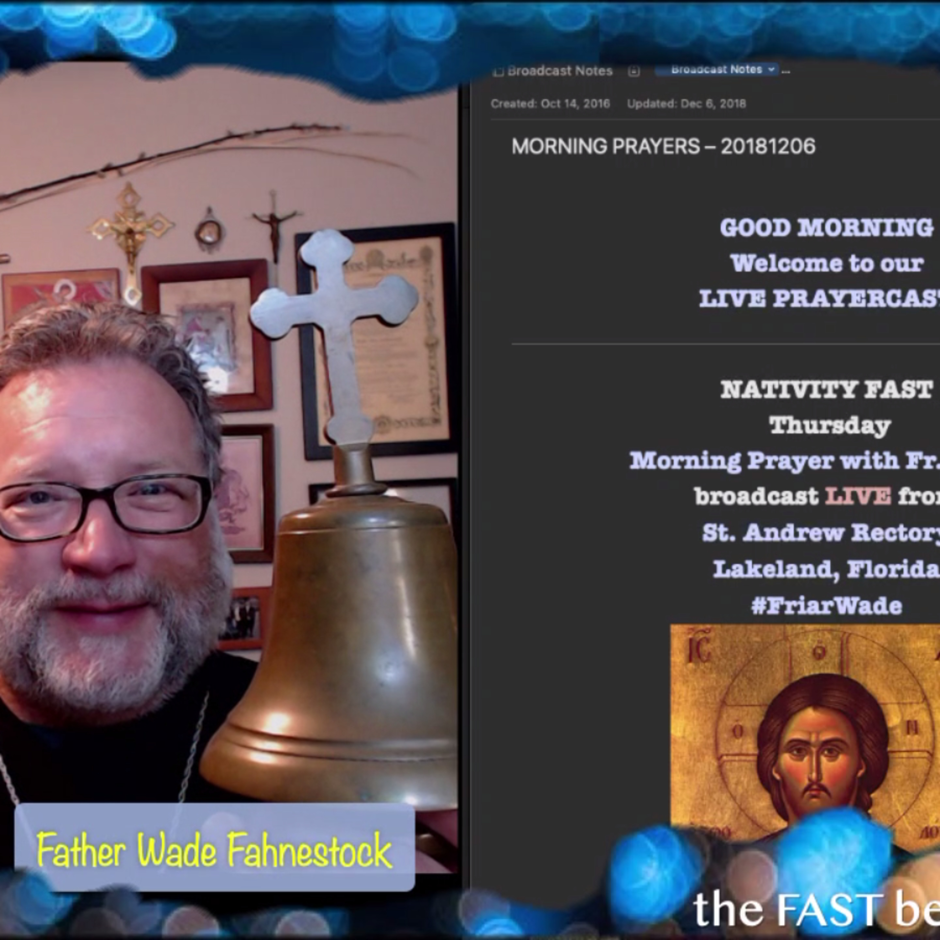 Morning Prayer with Father Wade