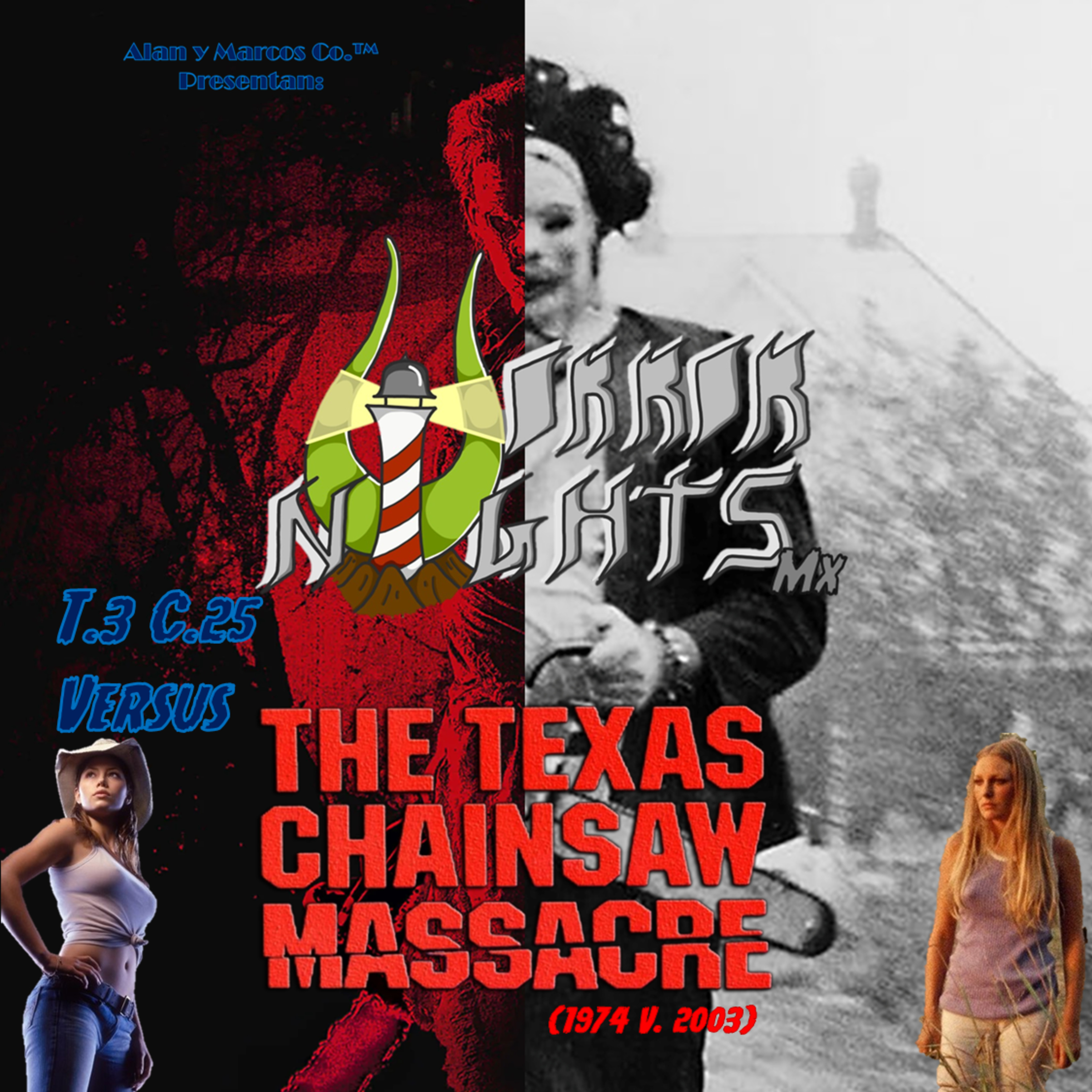 VERSUS: The Texas Chain Saw Massacre (1974) VS. Texas Chainsaw Massacre (2003) episode artwork